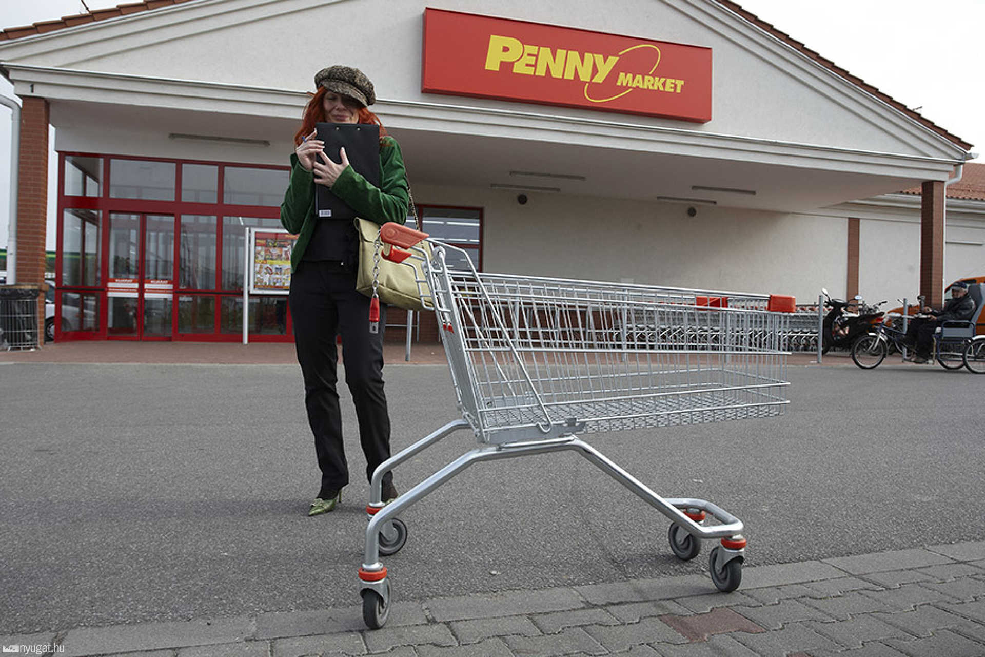 Penny bevásárlókocsi
