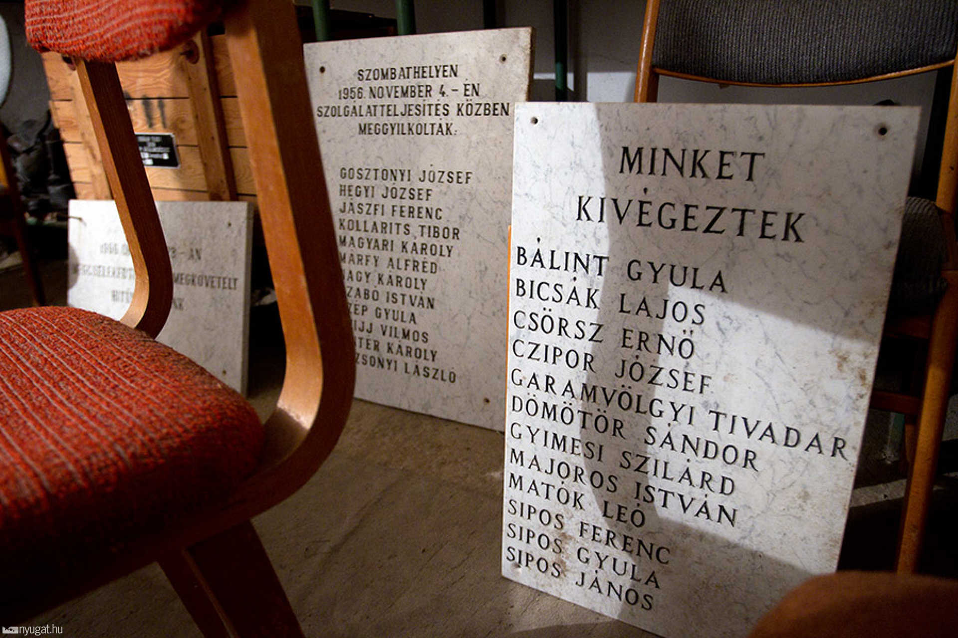Légópincében a Hősök táblái