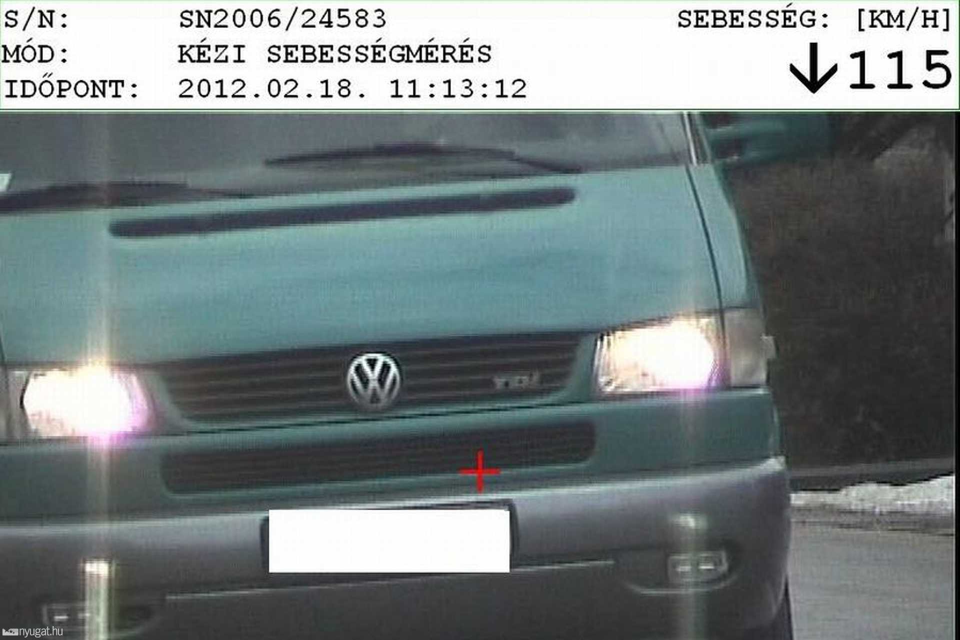 Vép, 115 km/h