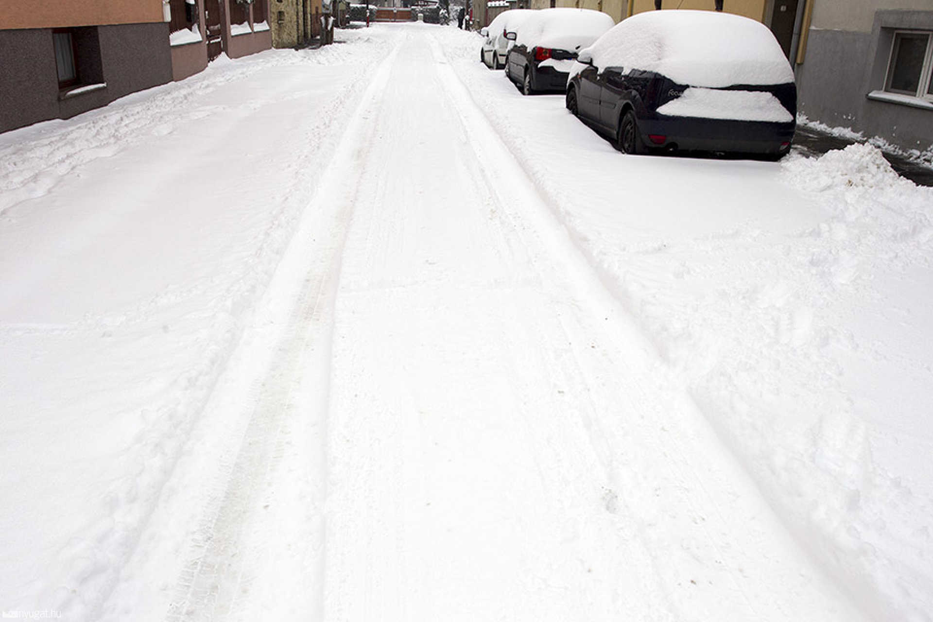 22 cm hó esett Szombathelyen