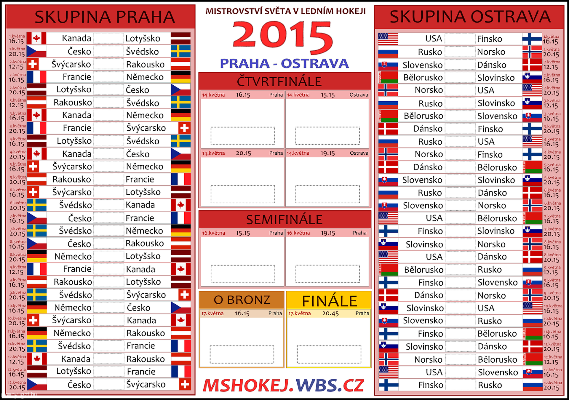 A 2015-ös program