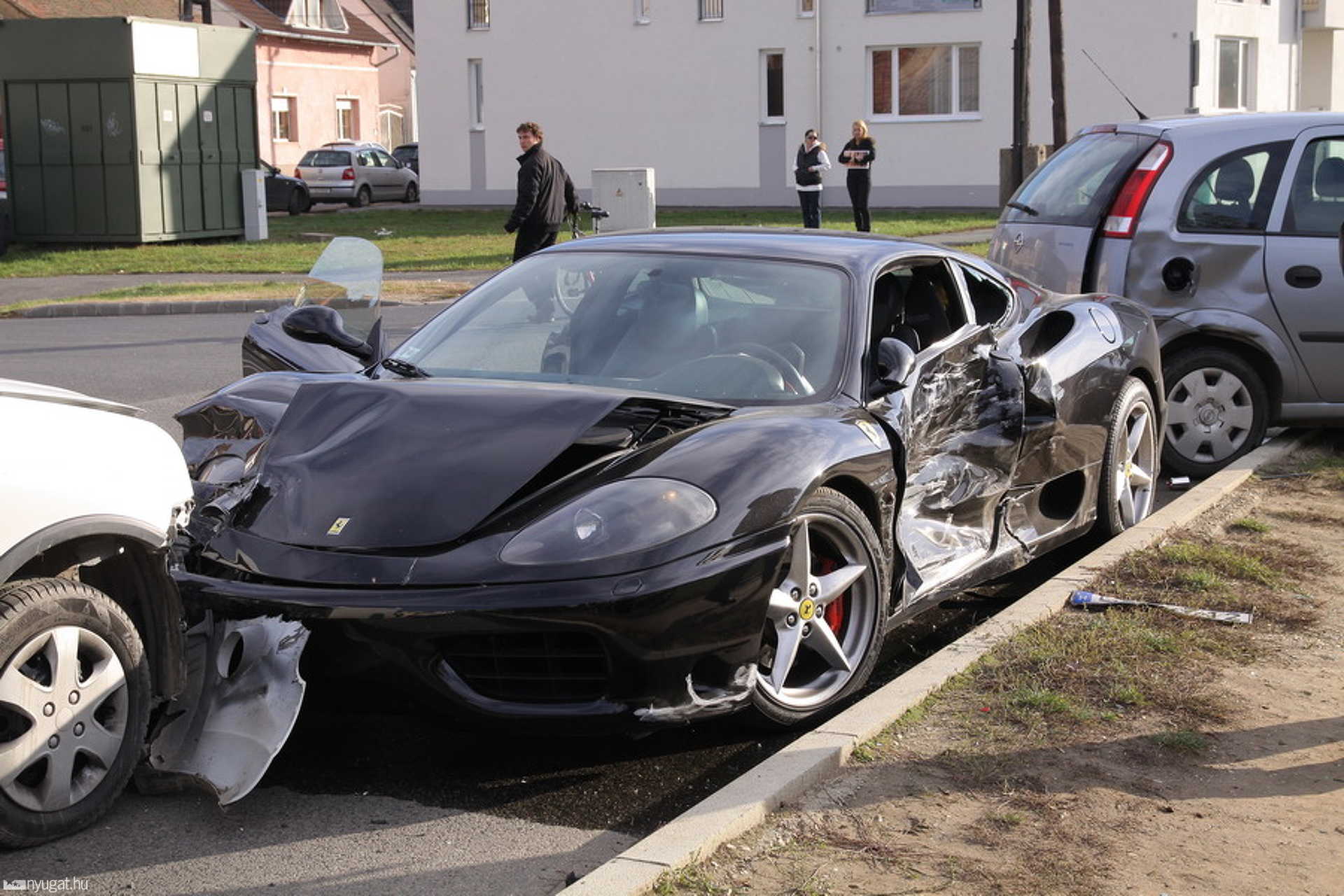 Ferrari 360 balesete Szombathelyen