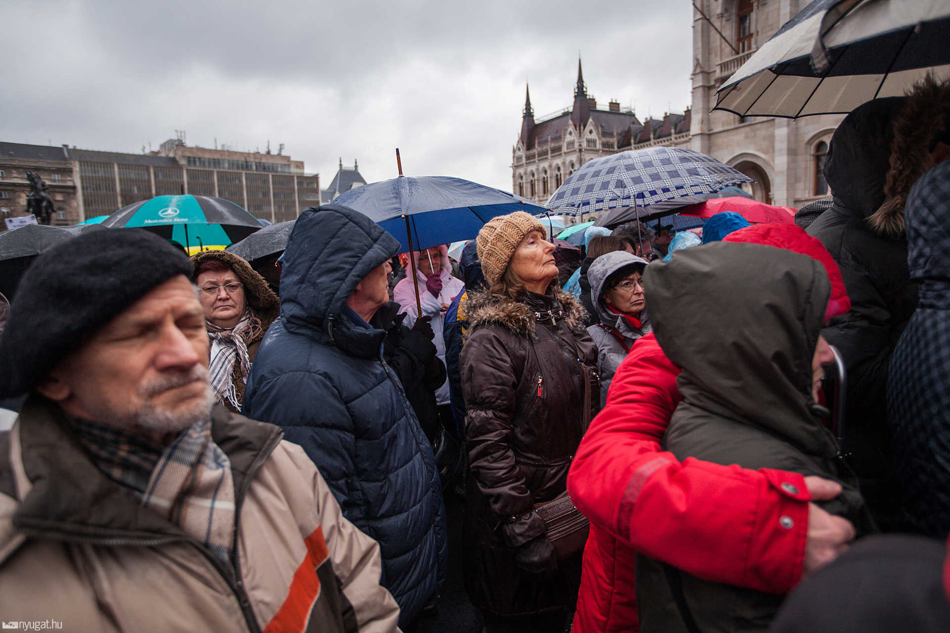 Tüntetés az oktatás szabadságáért március 15-én Budapesten