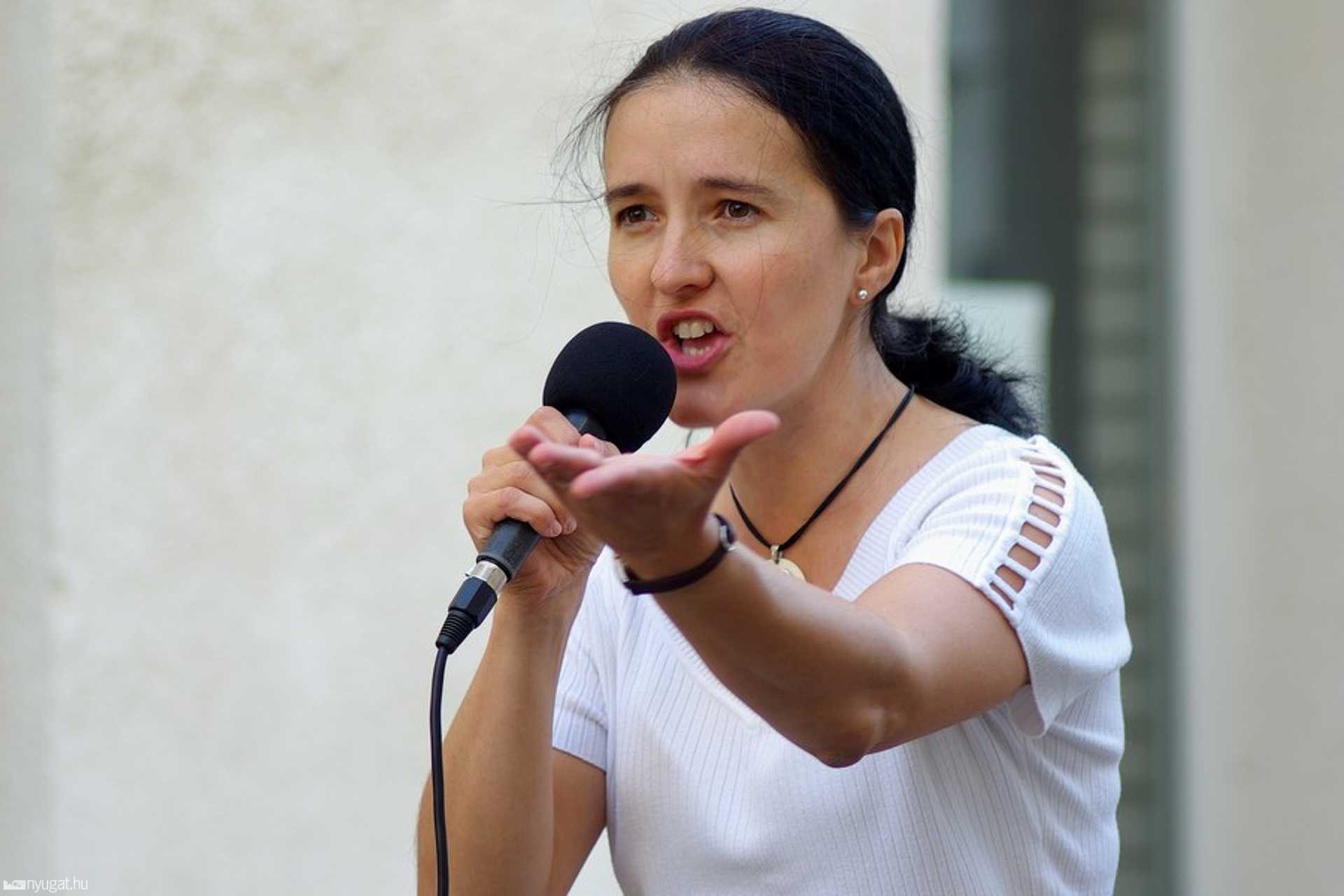 A győztes énekes Pap Piroska