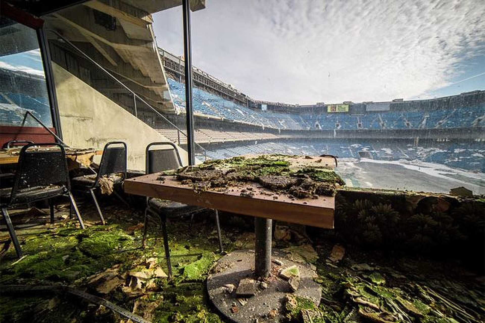 Detroit ékköve a Silverdome stadion