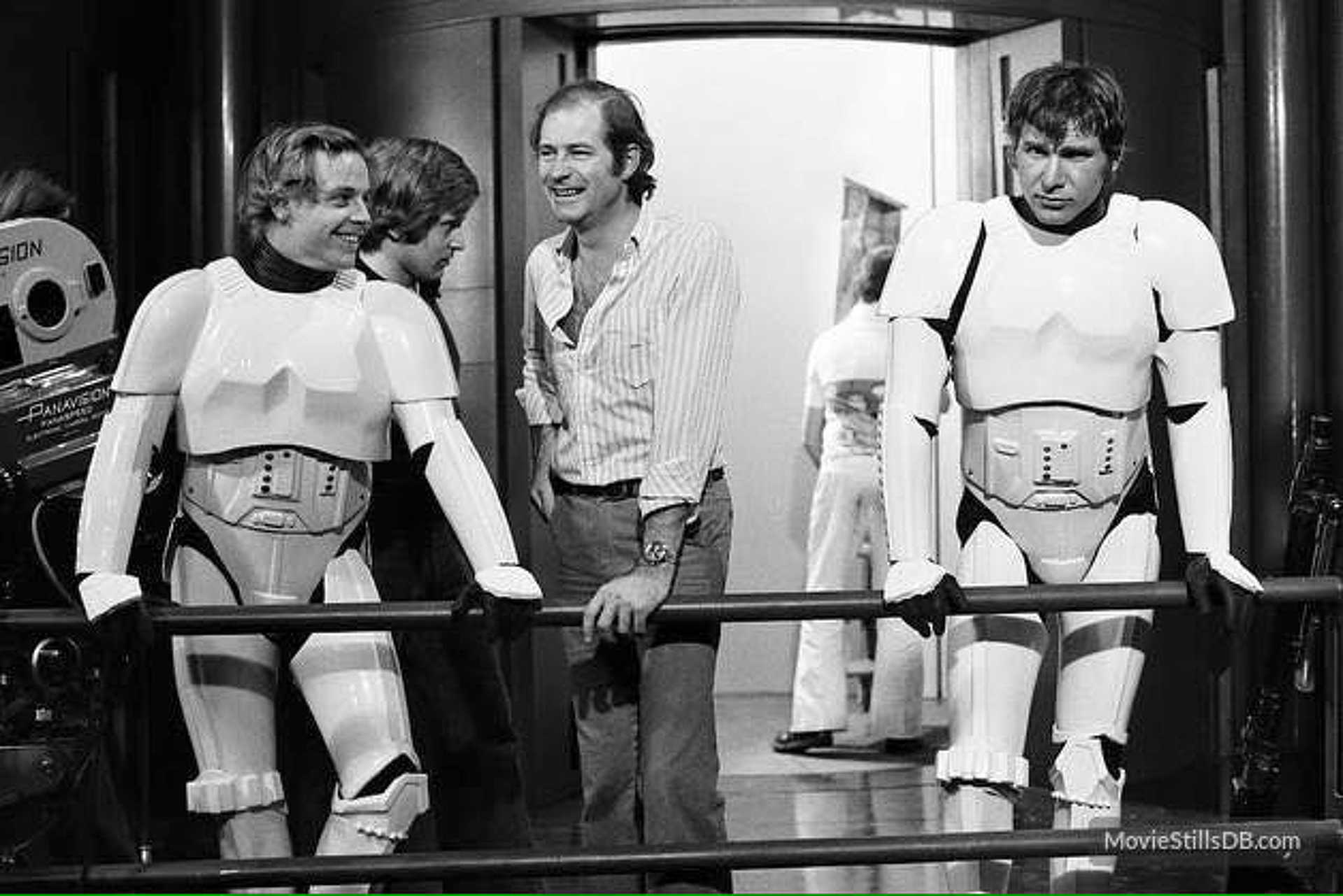 Retro Star Wars forgatási képek