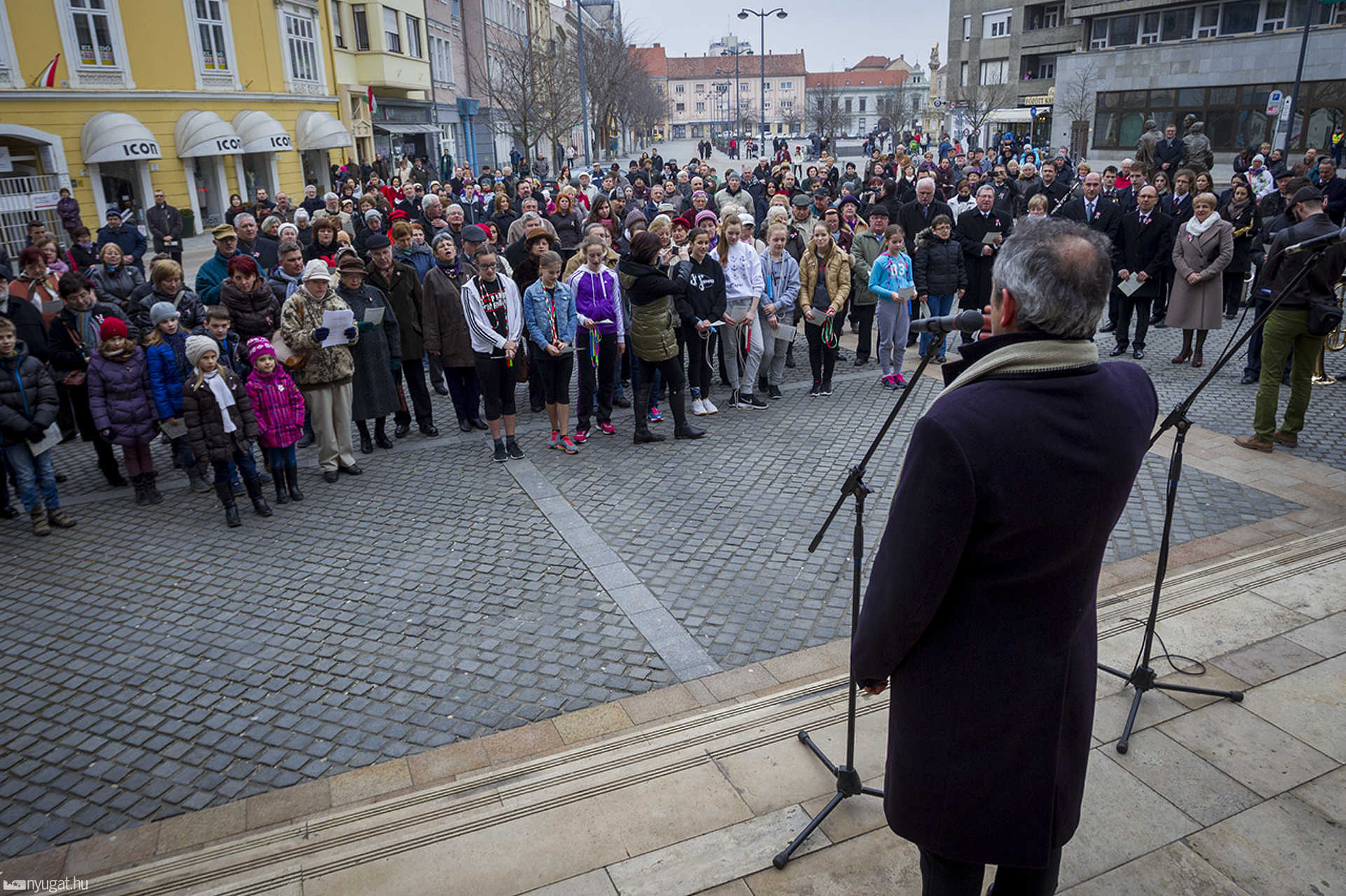 Közös szavalás március 15-én
