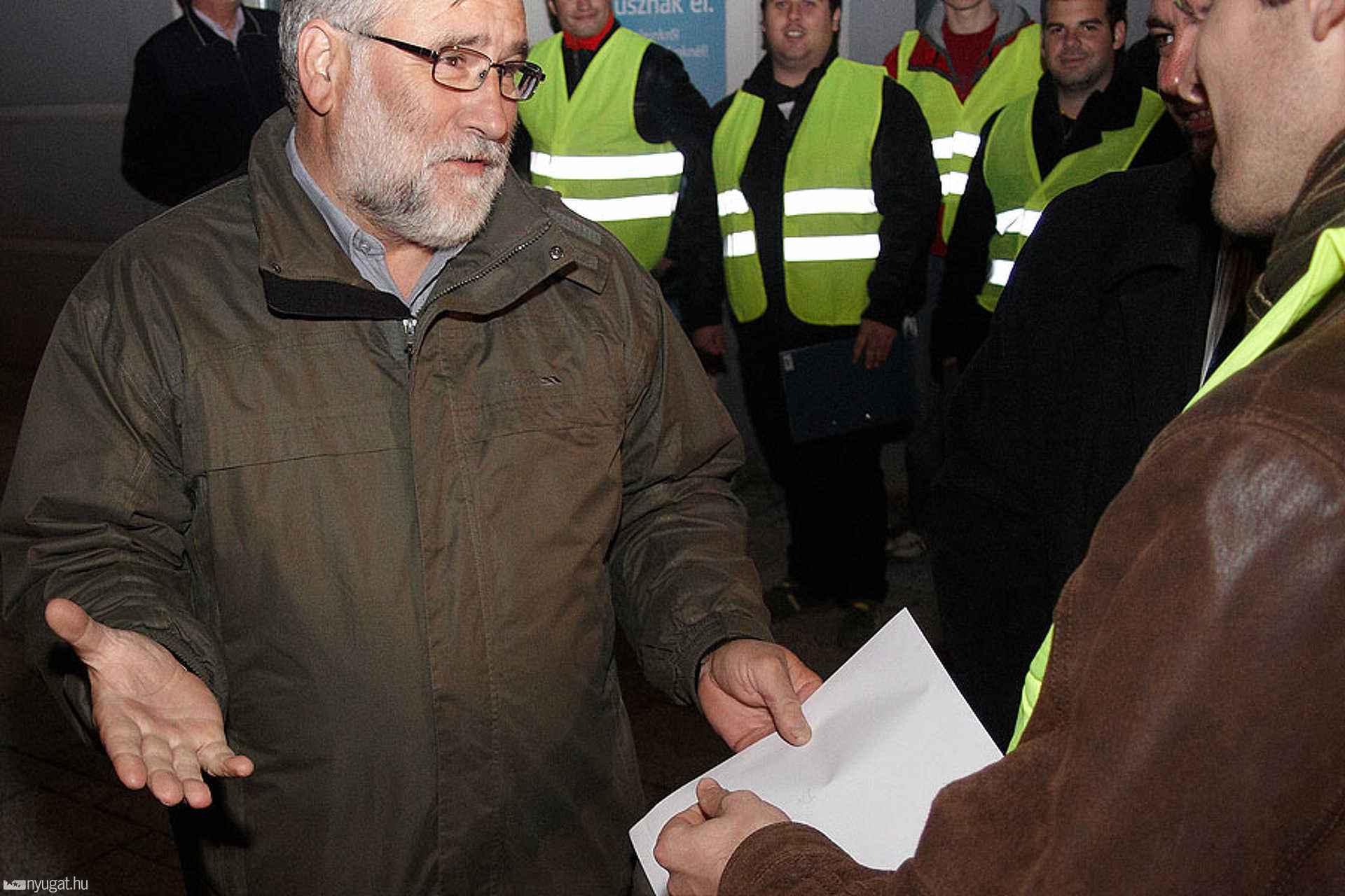 NymE SEK HÖK demonstráció