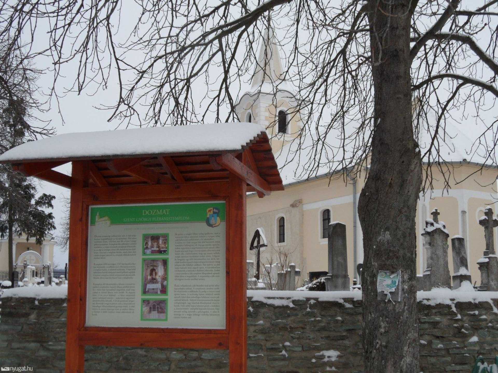 Téli hangulat Dozmatról