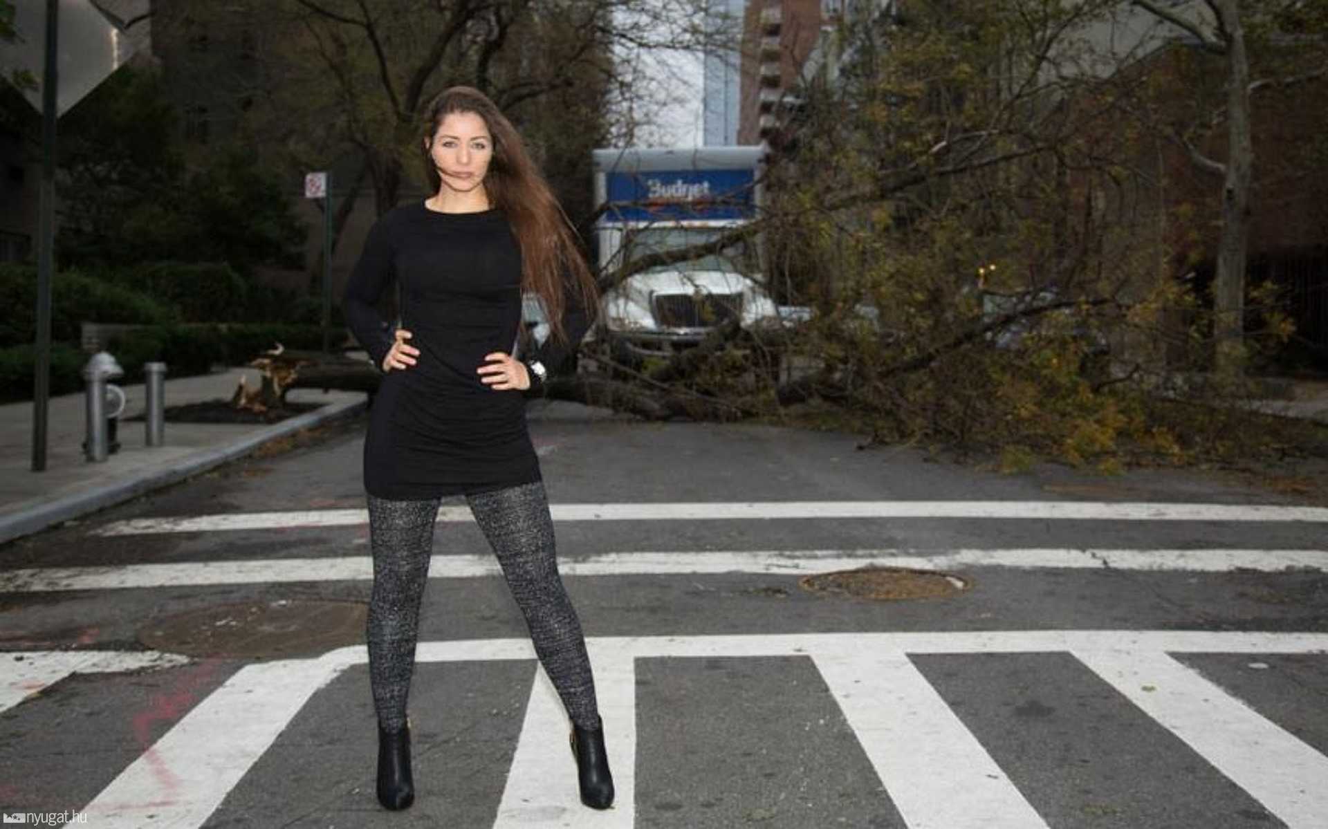 Így pózolt Nana Gouvea a hurrikán után