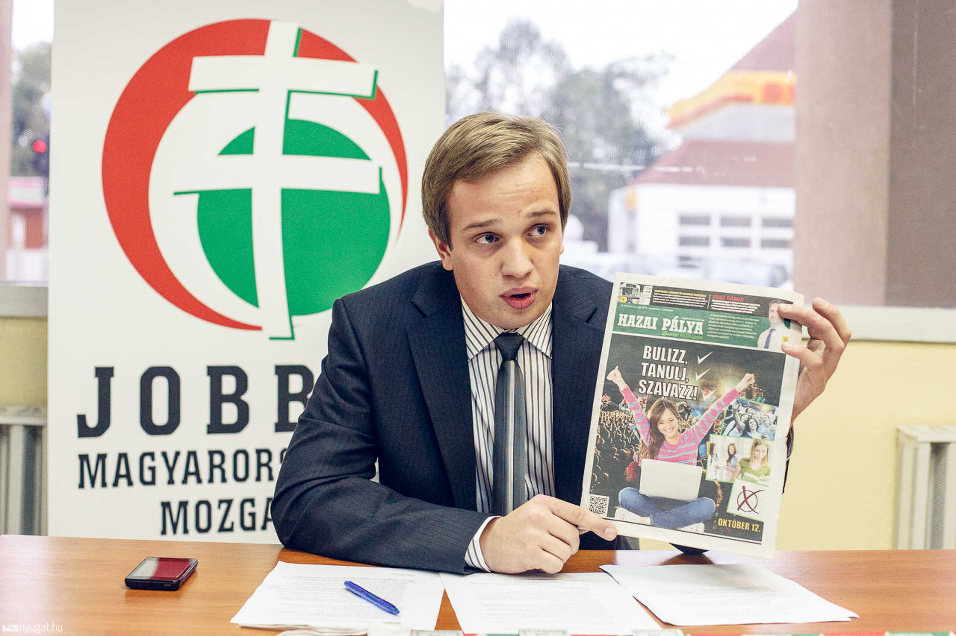 Jobbik sajtótájékoztató