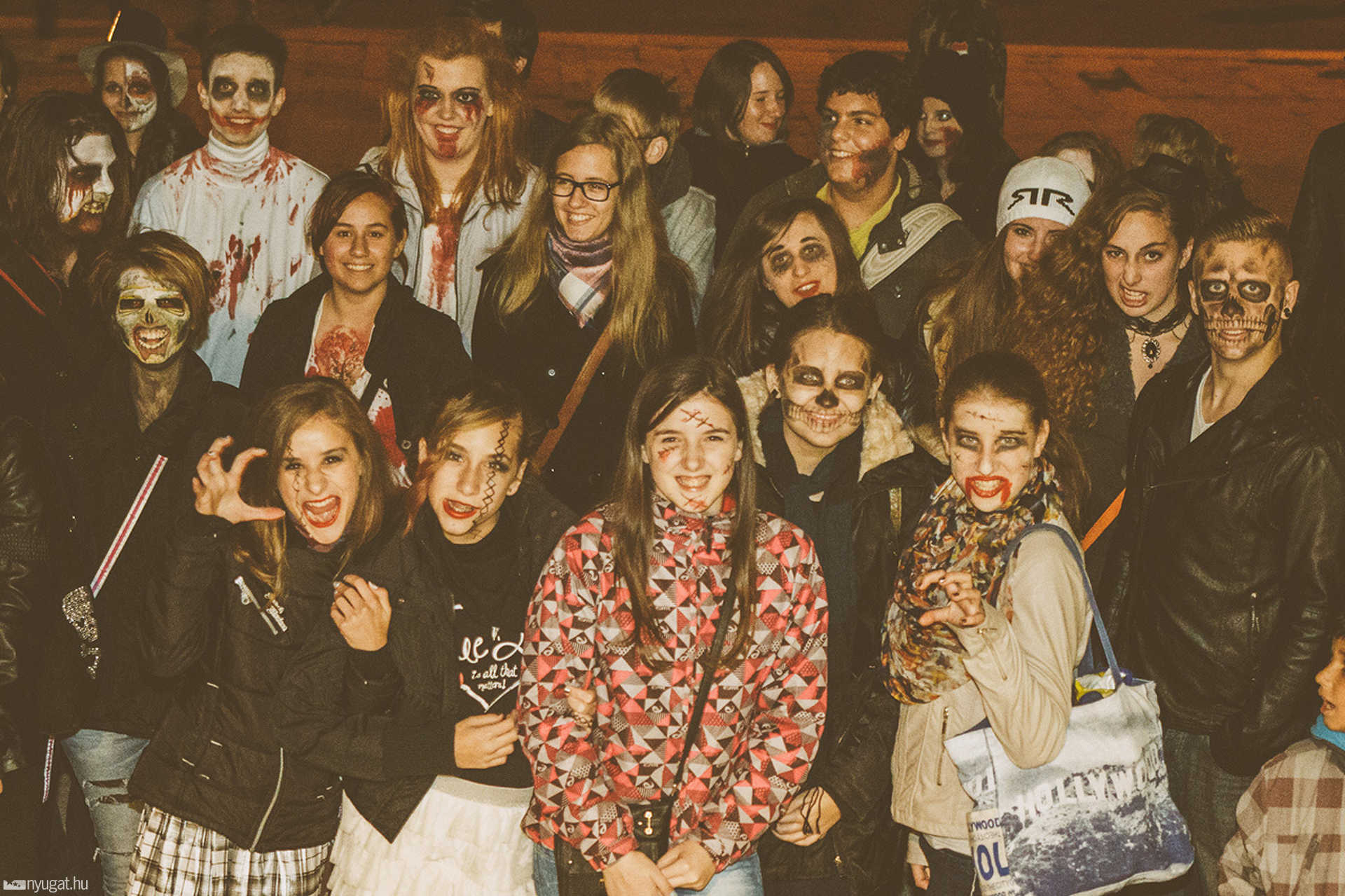 Zombifelvonulás Szombathelyen