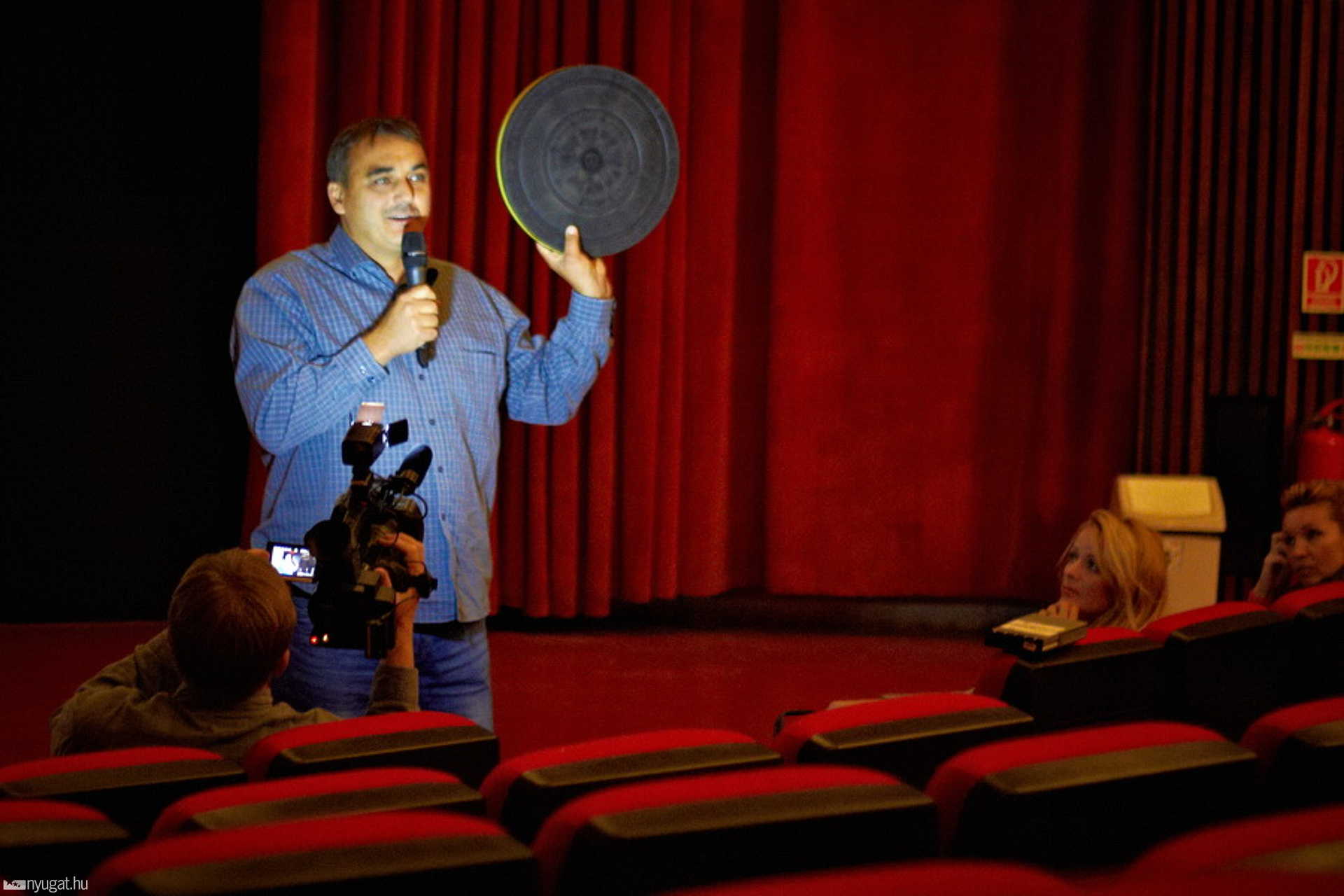 Savaria mozi 3D sajtóvetítés