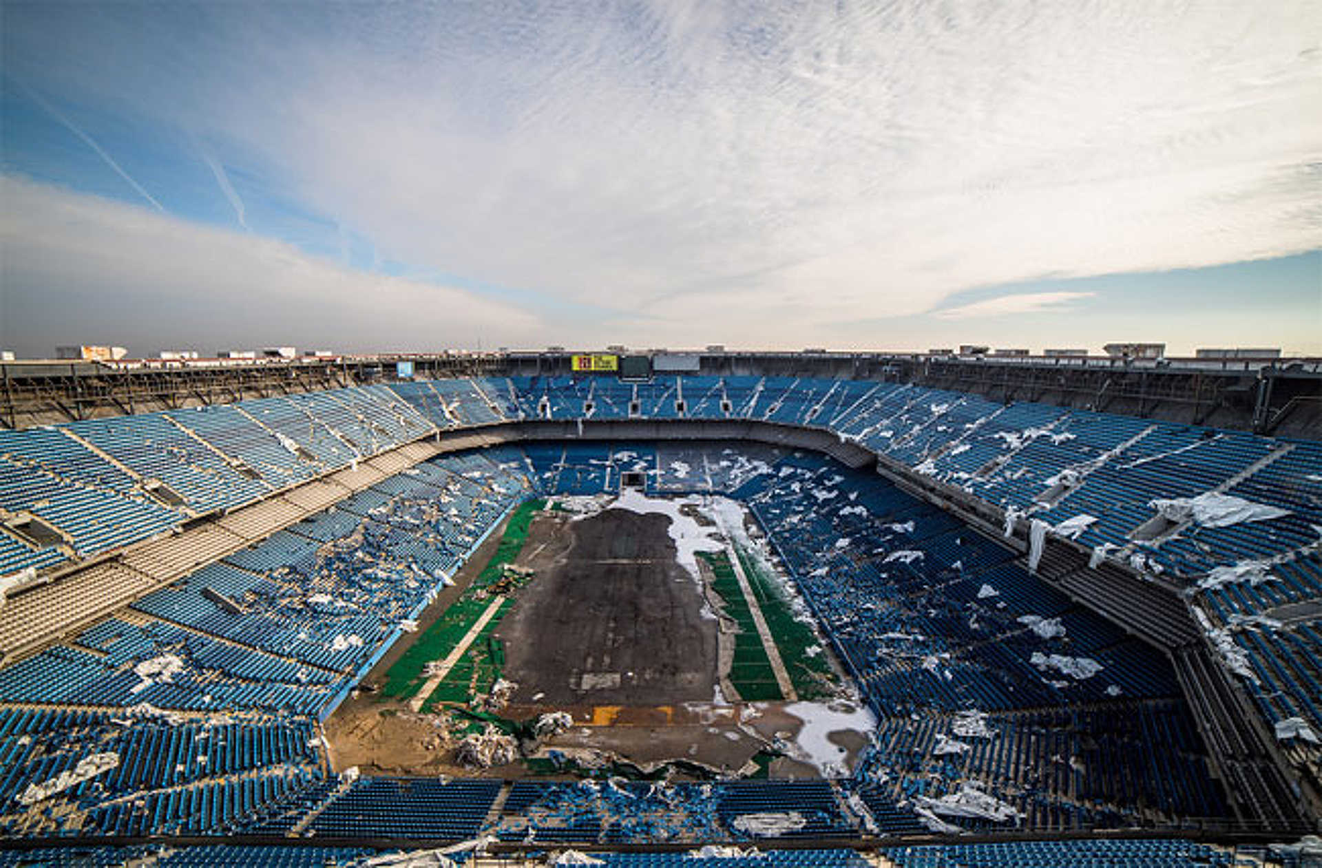 Detroit ékköve a Silverdome stadion