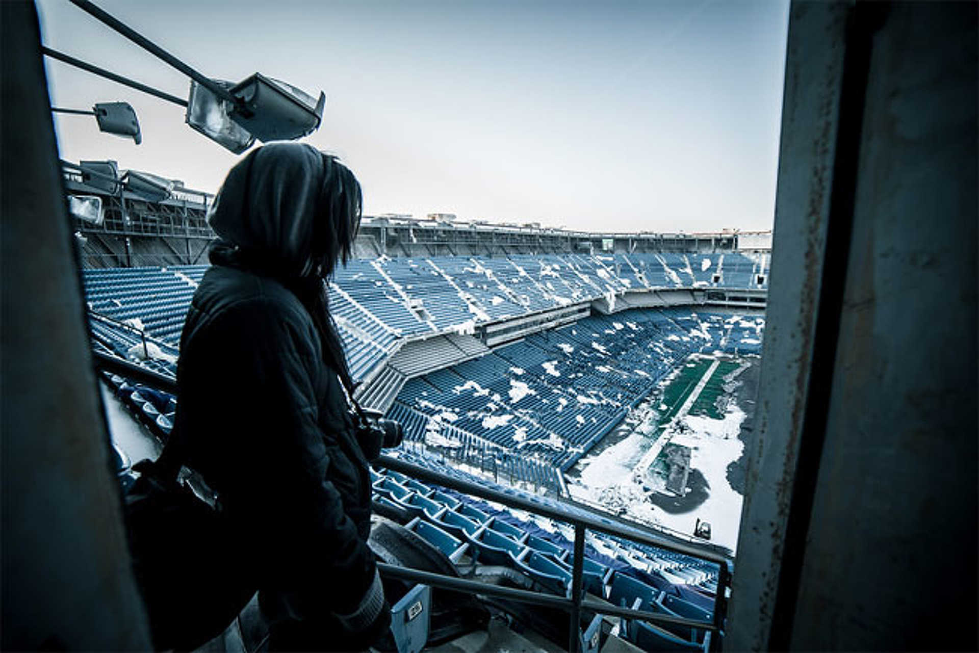 Detroit ékköve a Silverdome stadion