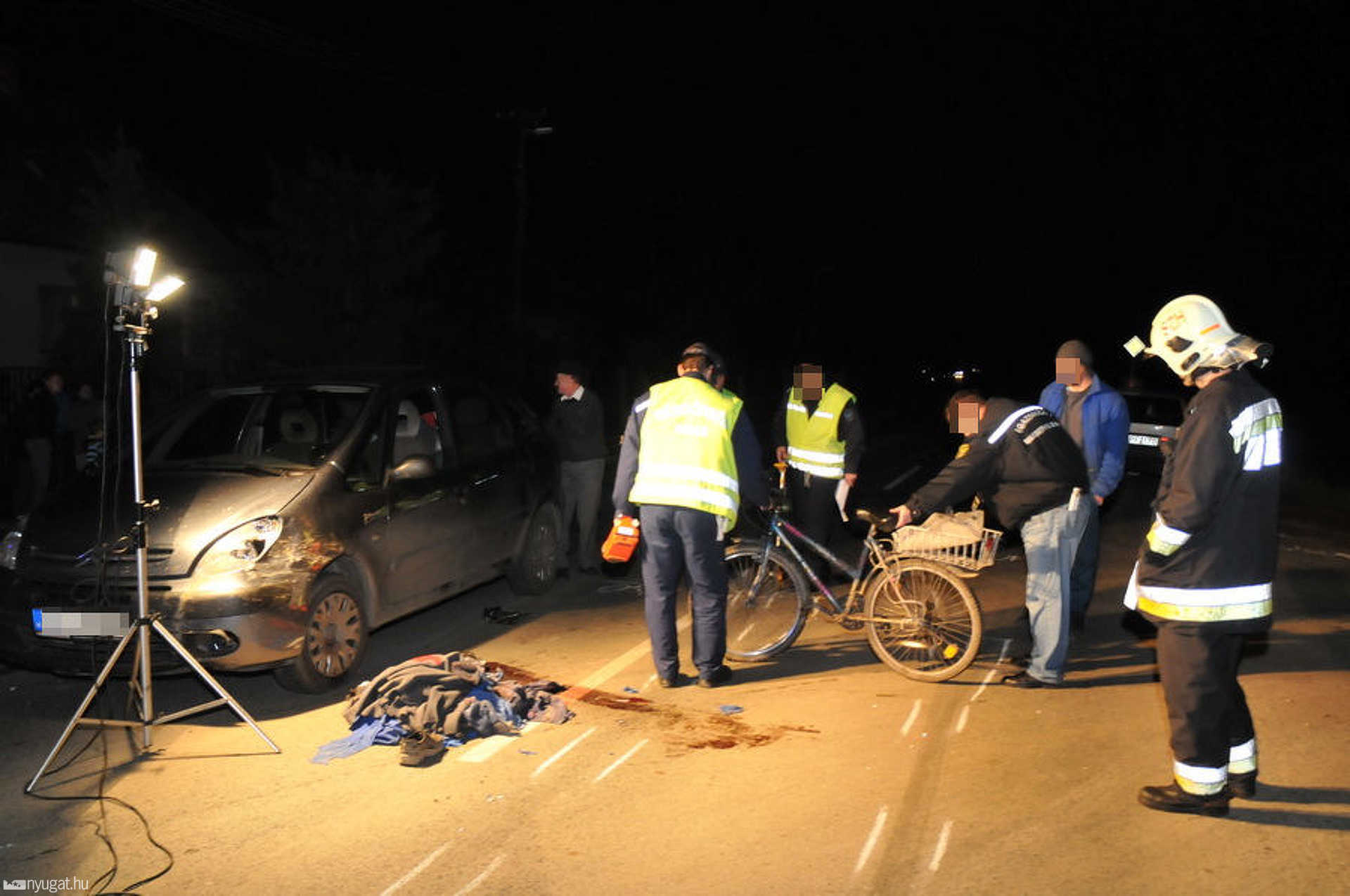 A Citroen sofőrje látta a másik autó elejéről lerepülő testet