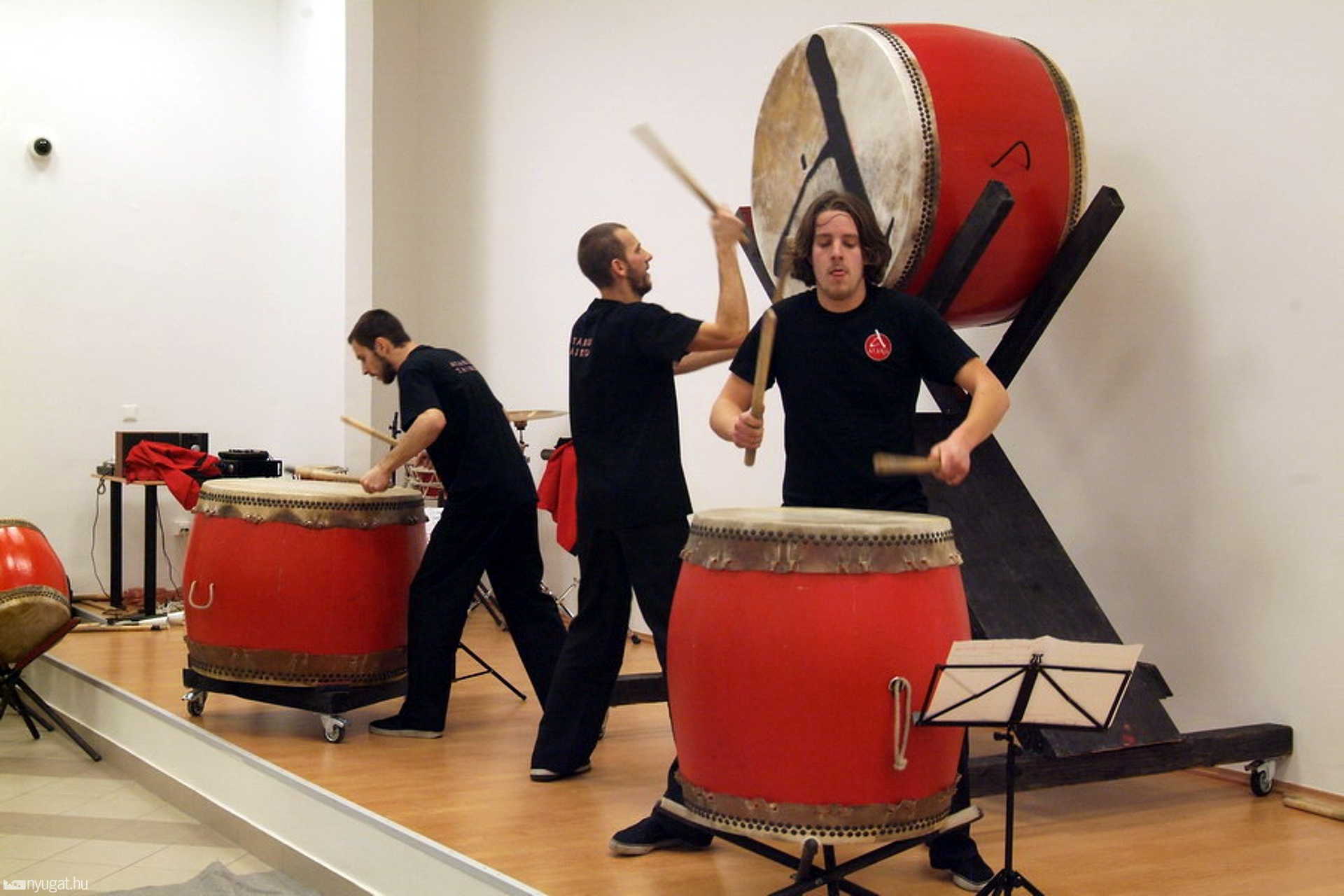 Az Ataru Taiko ütőegyüttes a Szombathelyi Büntetés-végrehajtási Intézetben