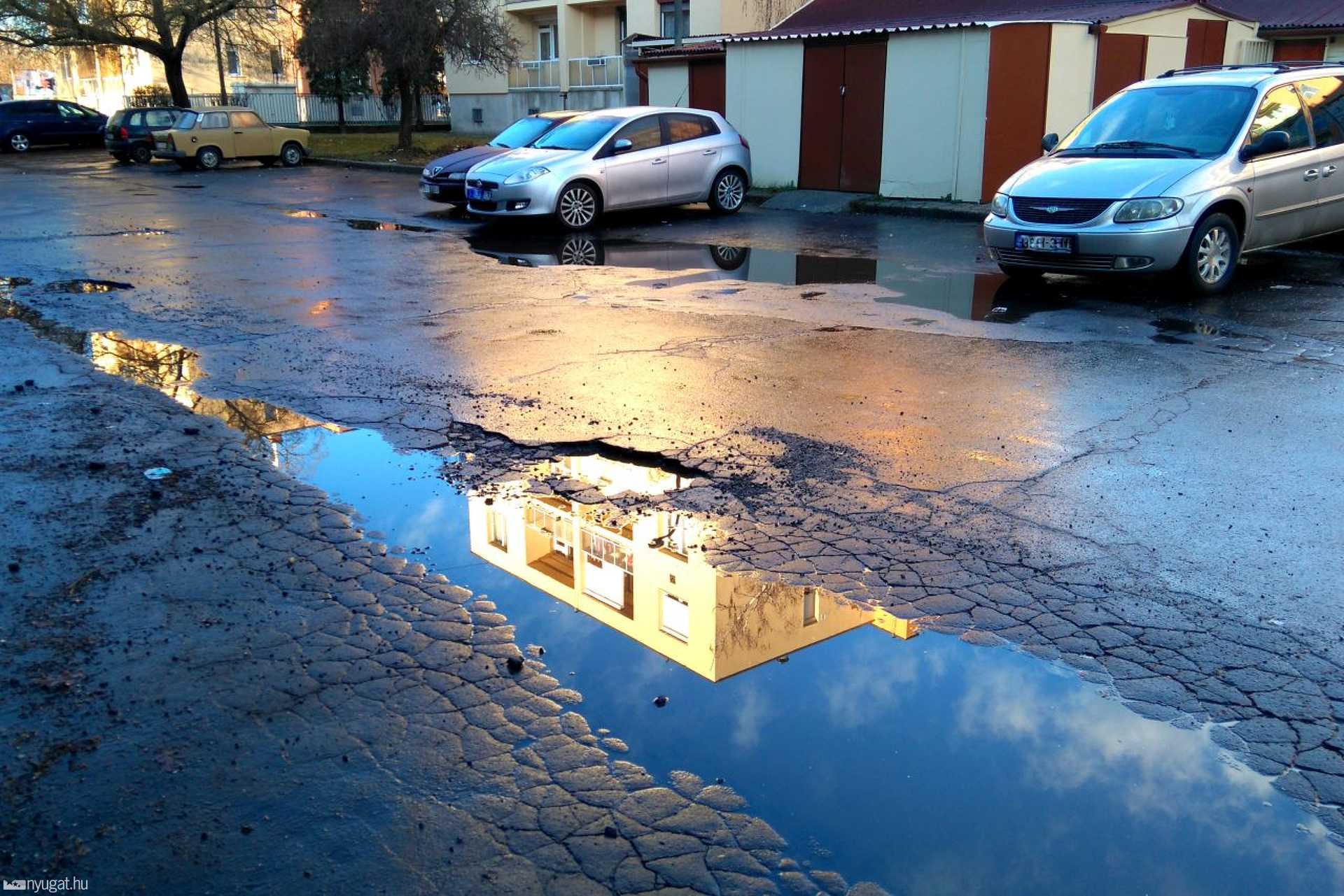 Problémás parkoló