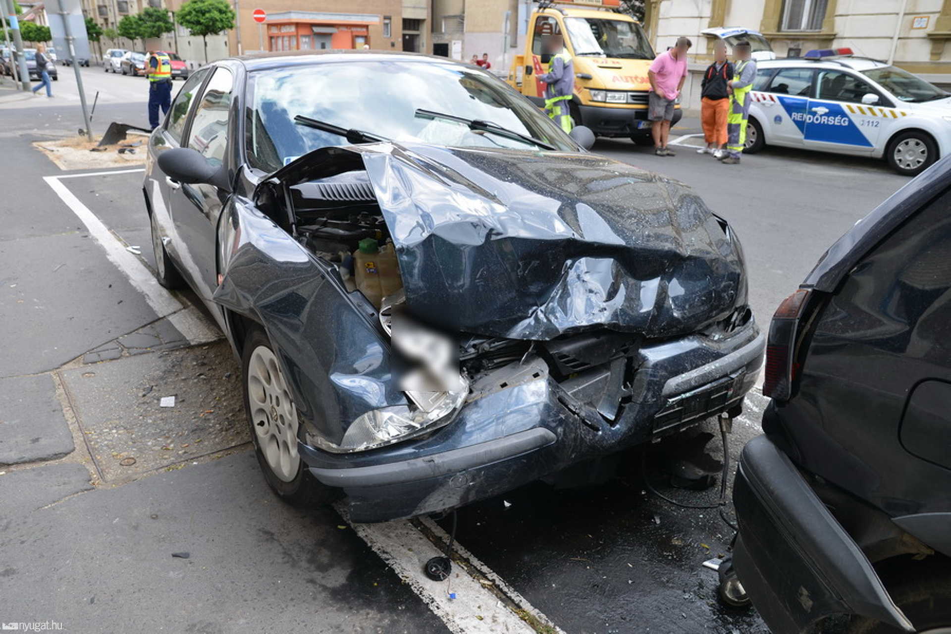Nem adott elsőbbséget a BMW az Alfa Romeonak Szombathelyen