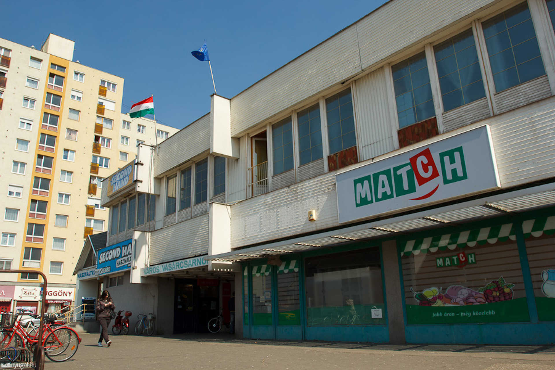 Match a piacnál