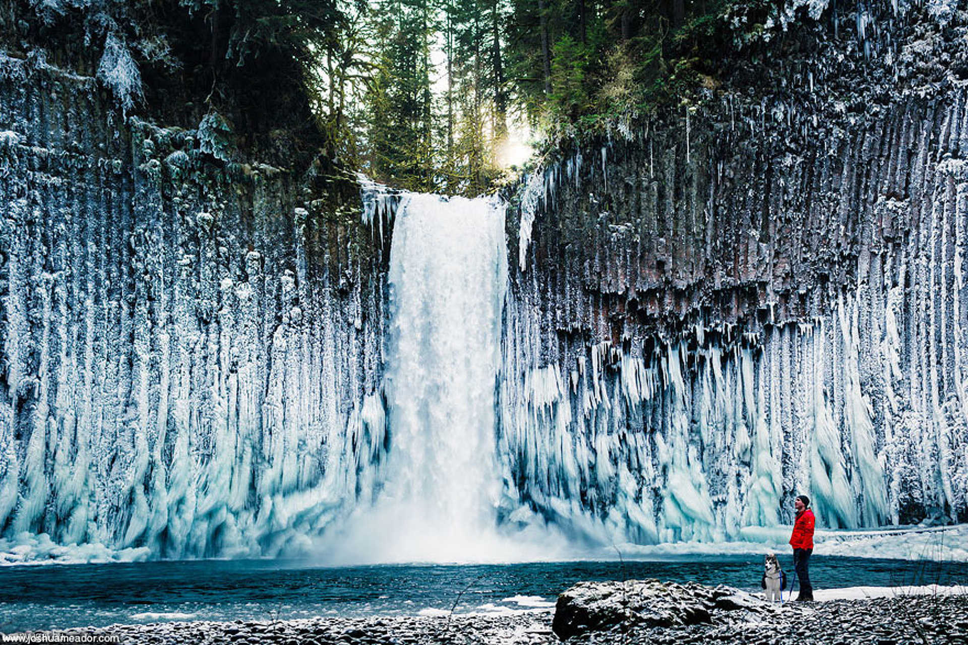 Abiqua vízesés, Oregon, USA