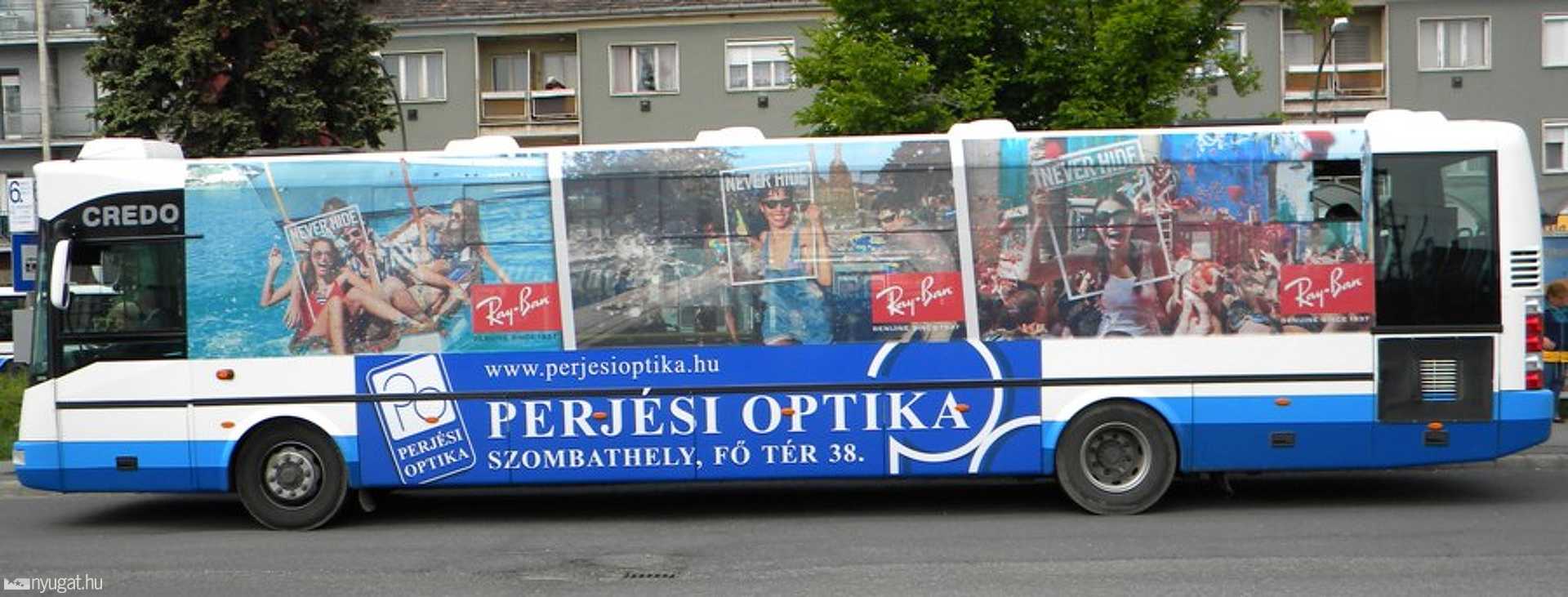 Vasi  buszreklámok
