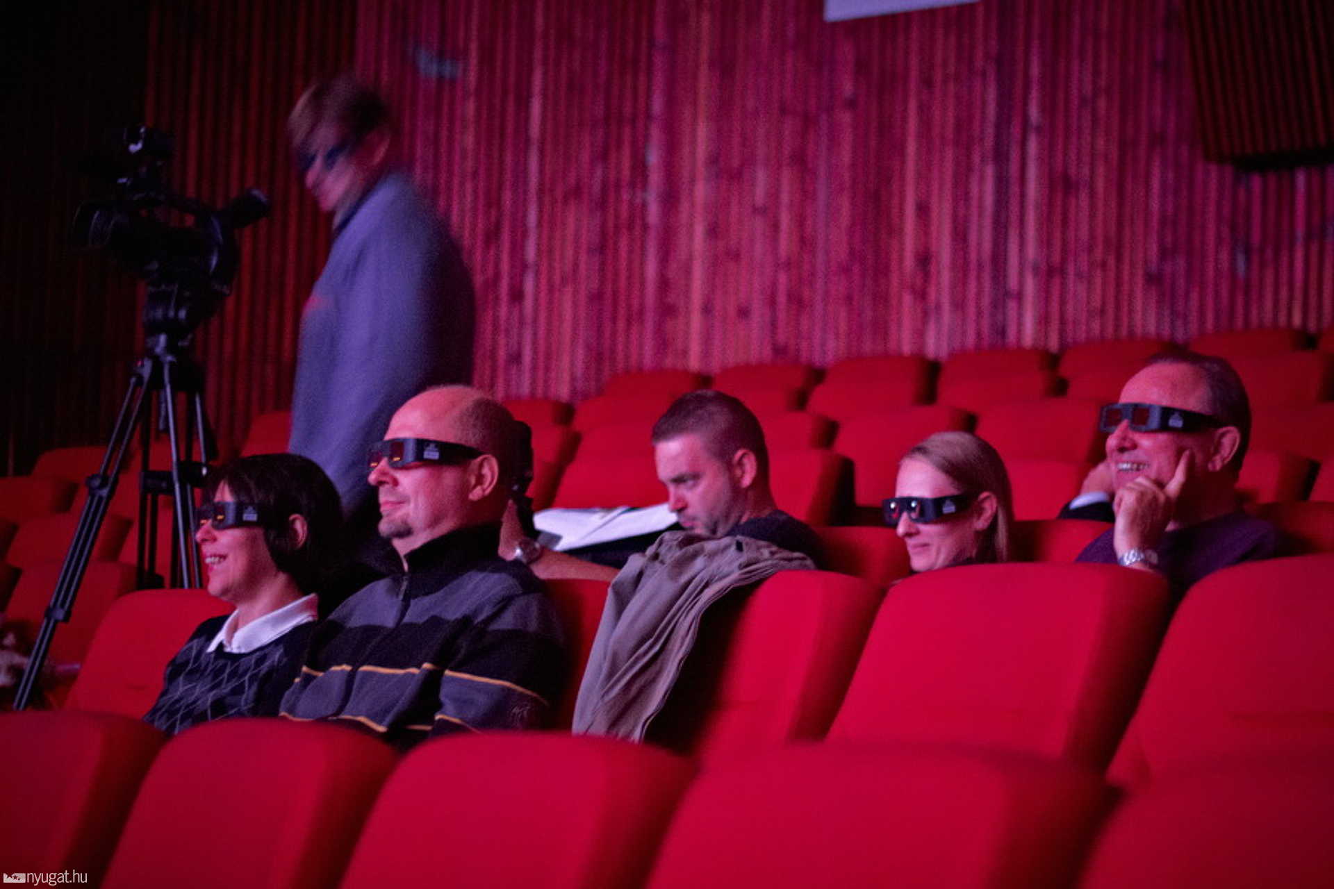Savaria mozi 3D sajtóvetítés