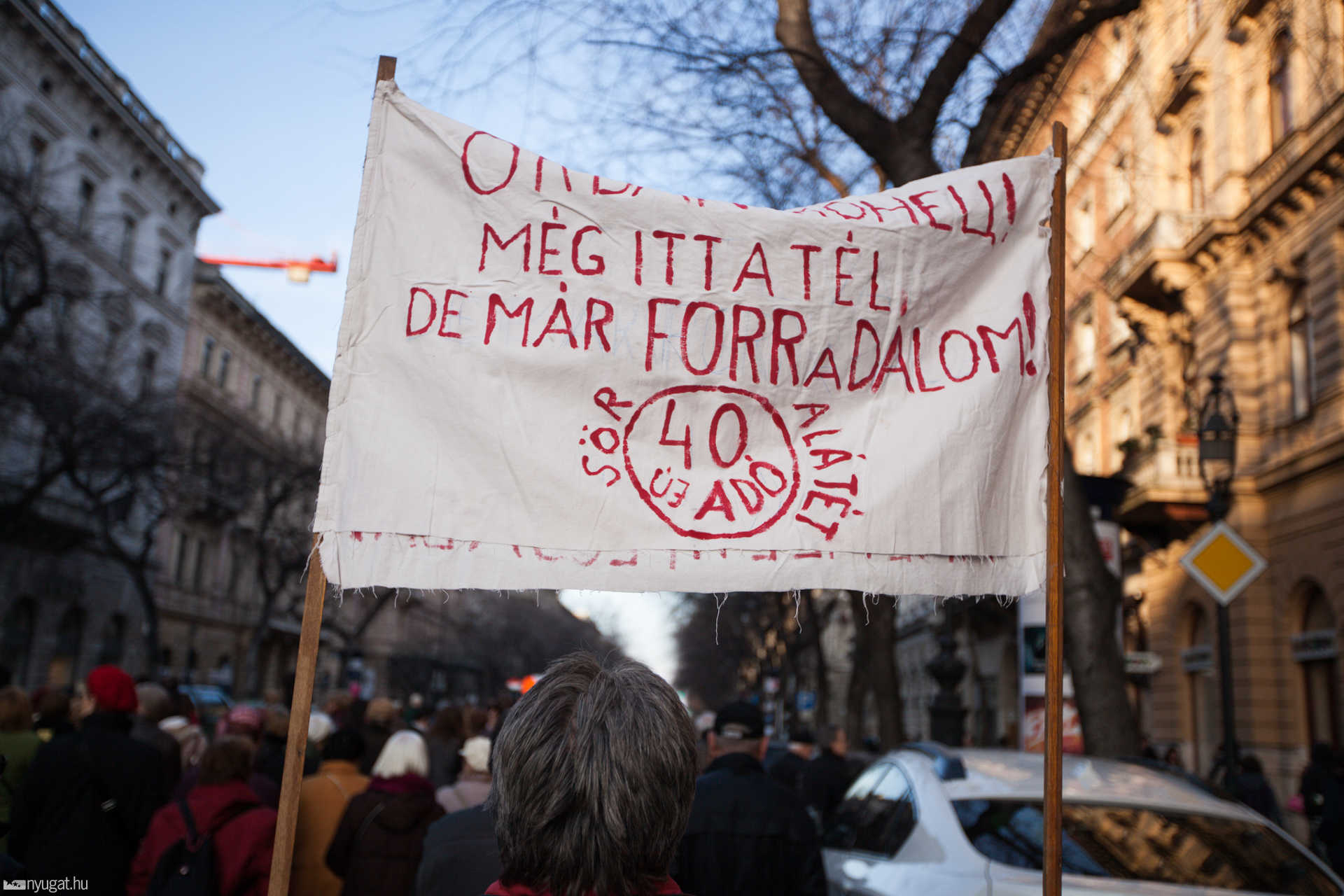Tüntetés a Korrupció kormánya ellen