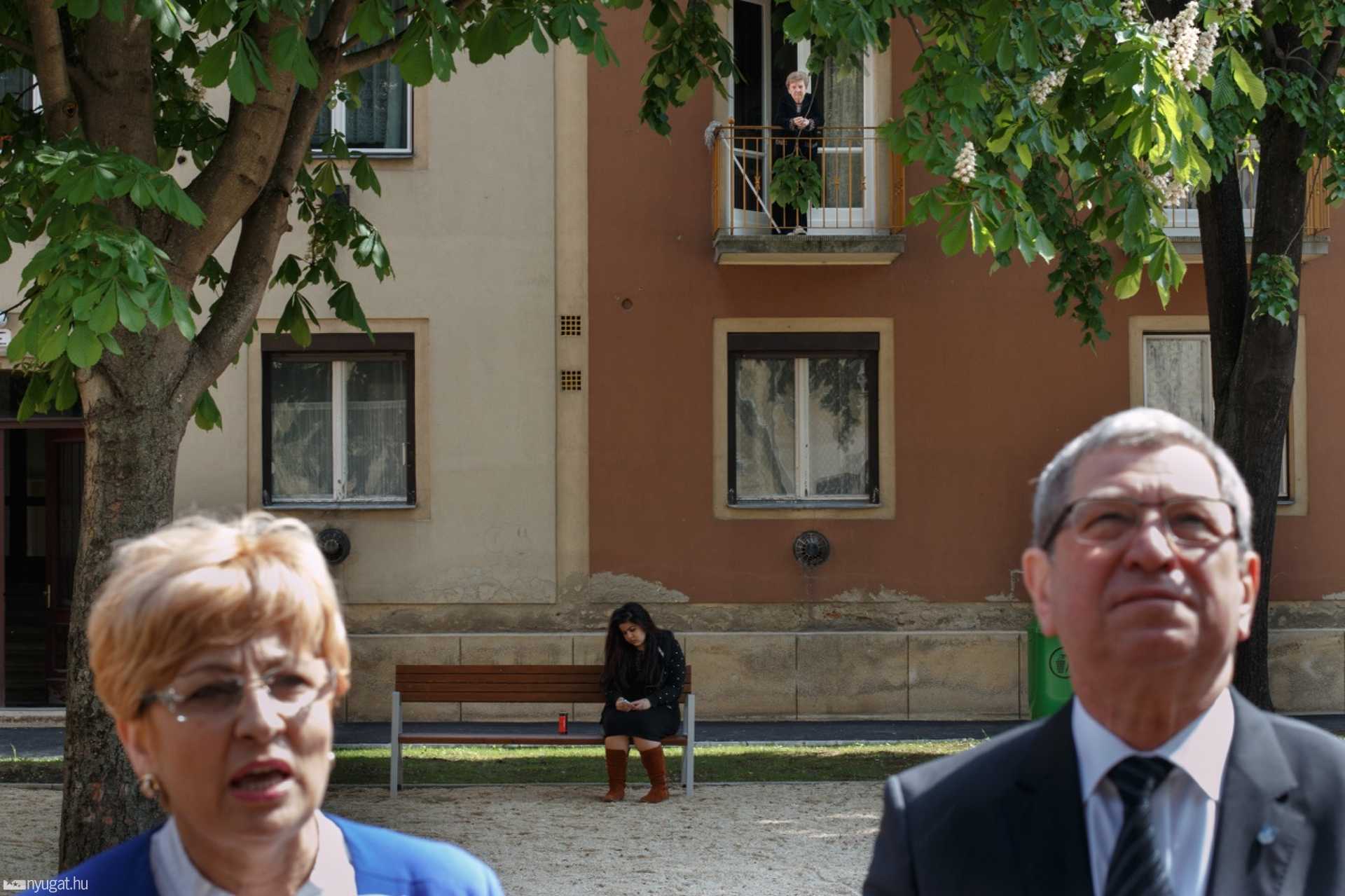 Kisfaludy Sándor utcai tömbbelső átadása