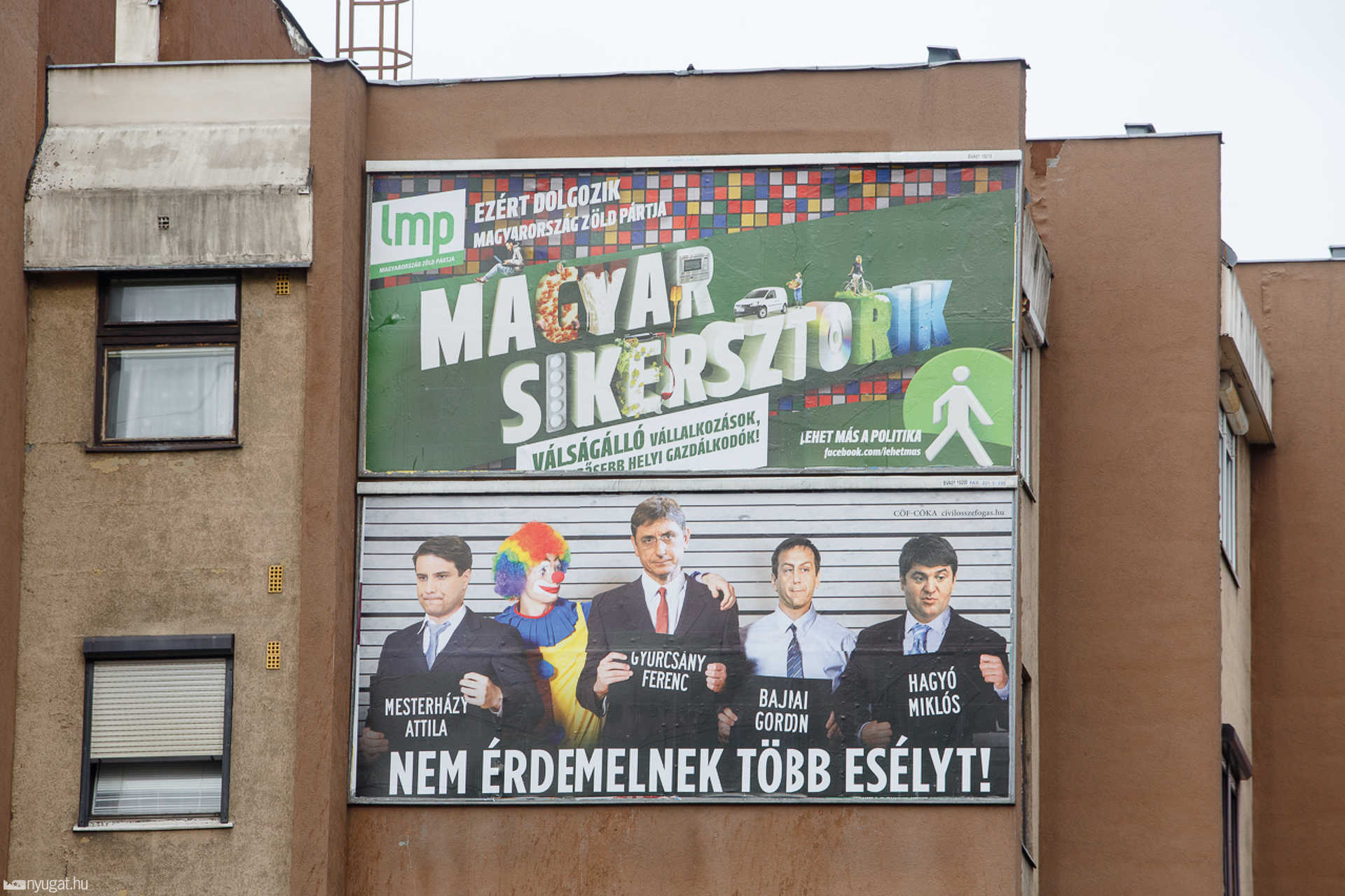 Választási plakátok