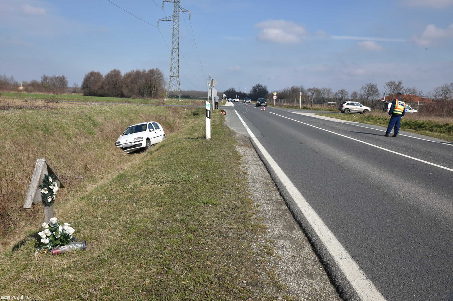 Karambol után elhajtott a balesetet okozó autós Táplánszentkereszten