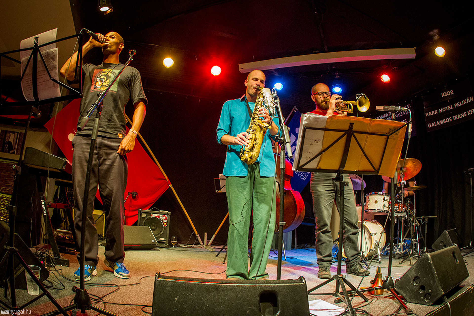 Lamantin Jazz Fesztivál 2015 - Tóth Viktor & Masim Badavi Players