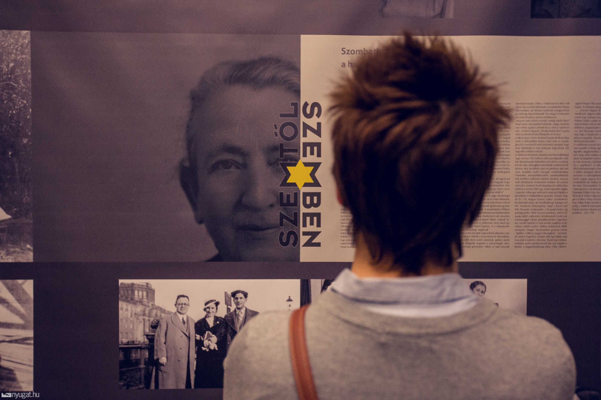 Szemtől szemben kiállítás záróeseménye