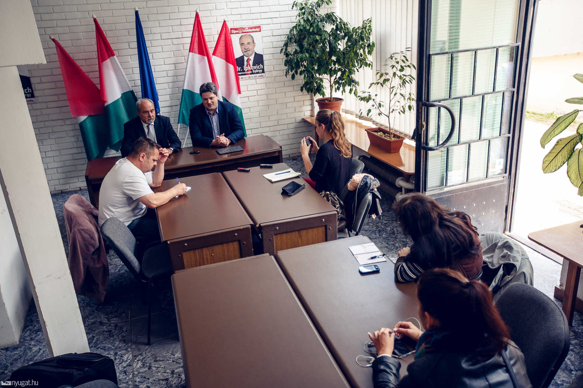 Sajtótájékoztató a kiskertek ügyében