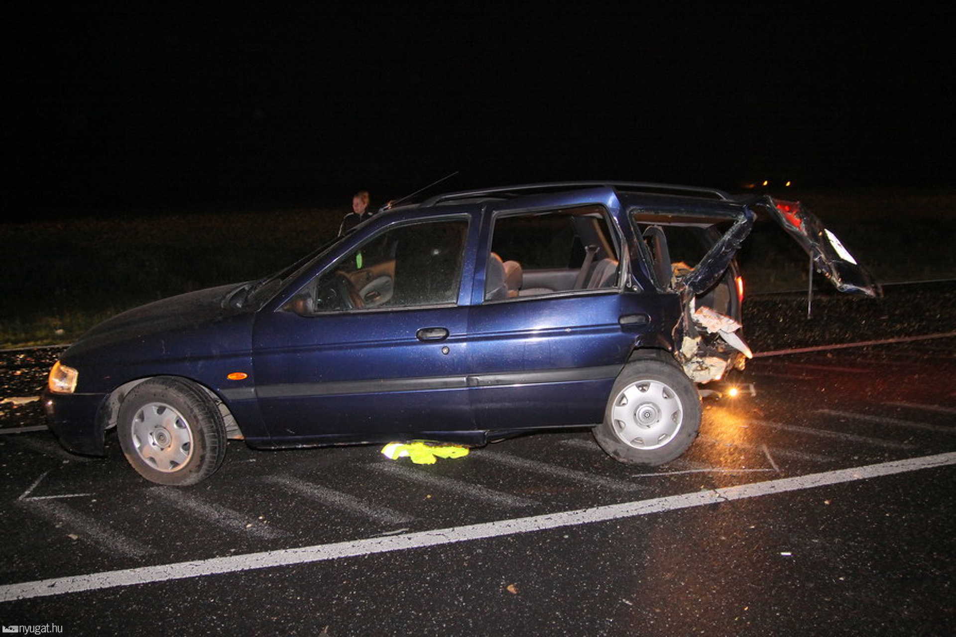 Öten sérültek meg a 86-oson törént balesetben