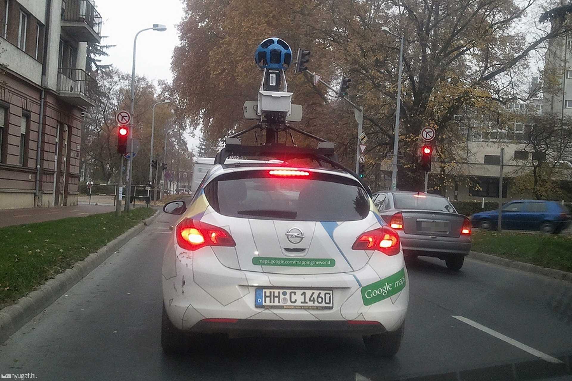 A Google Street View autója Zalaegerszegen