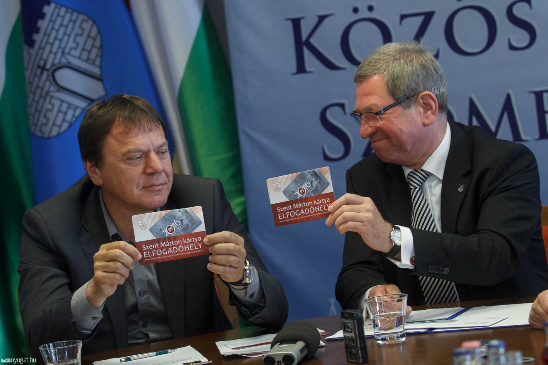 Sajtótájékoztató a Szent Márton kártya bevezetéséről