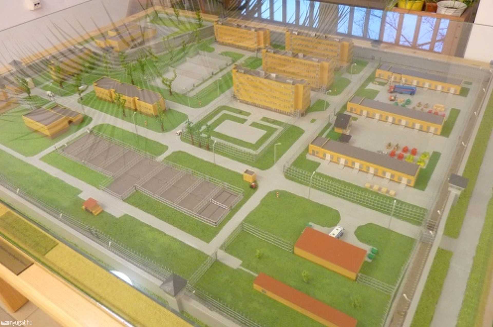 Szombathelyi börtön makettje
