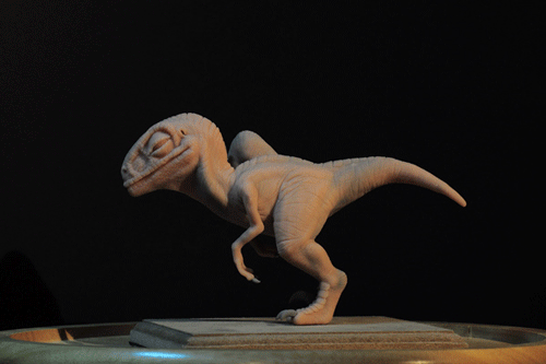 Vakarózó raptorbébi