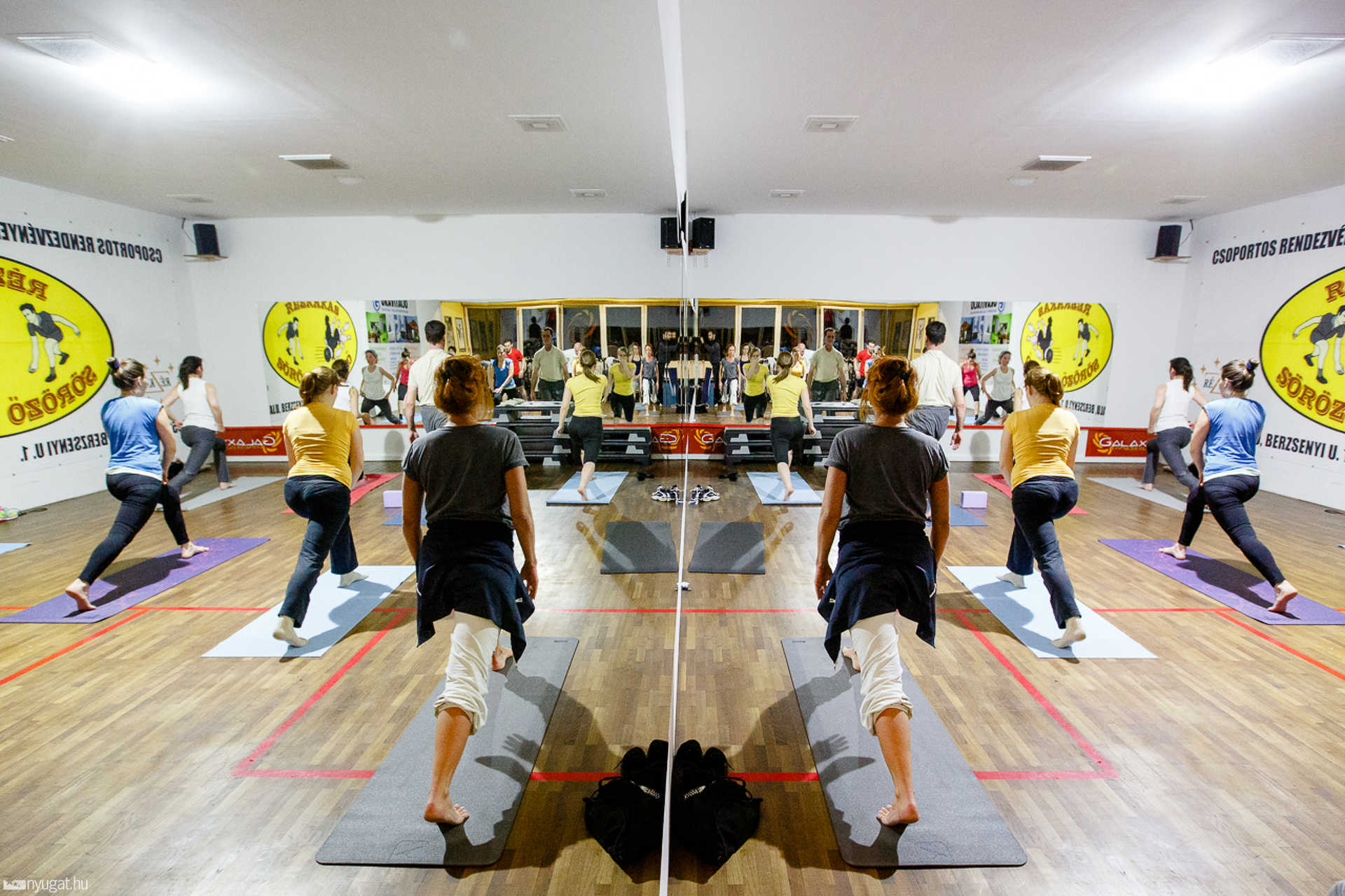 Dinamikus jóga a Galaxy Fitnessben