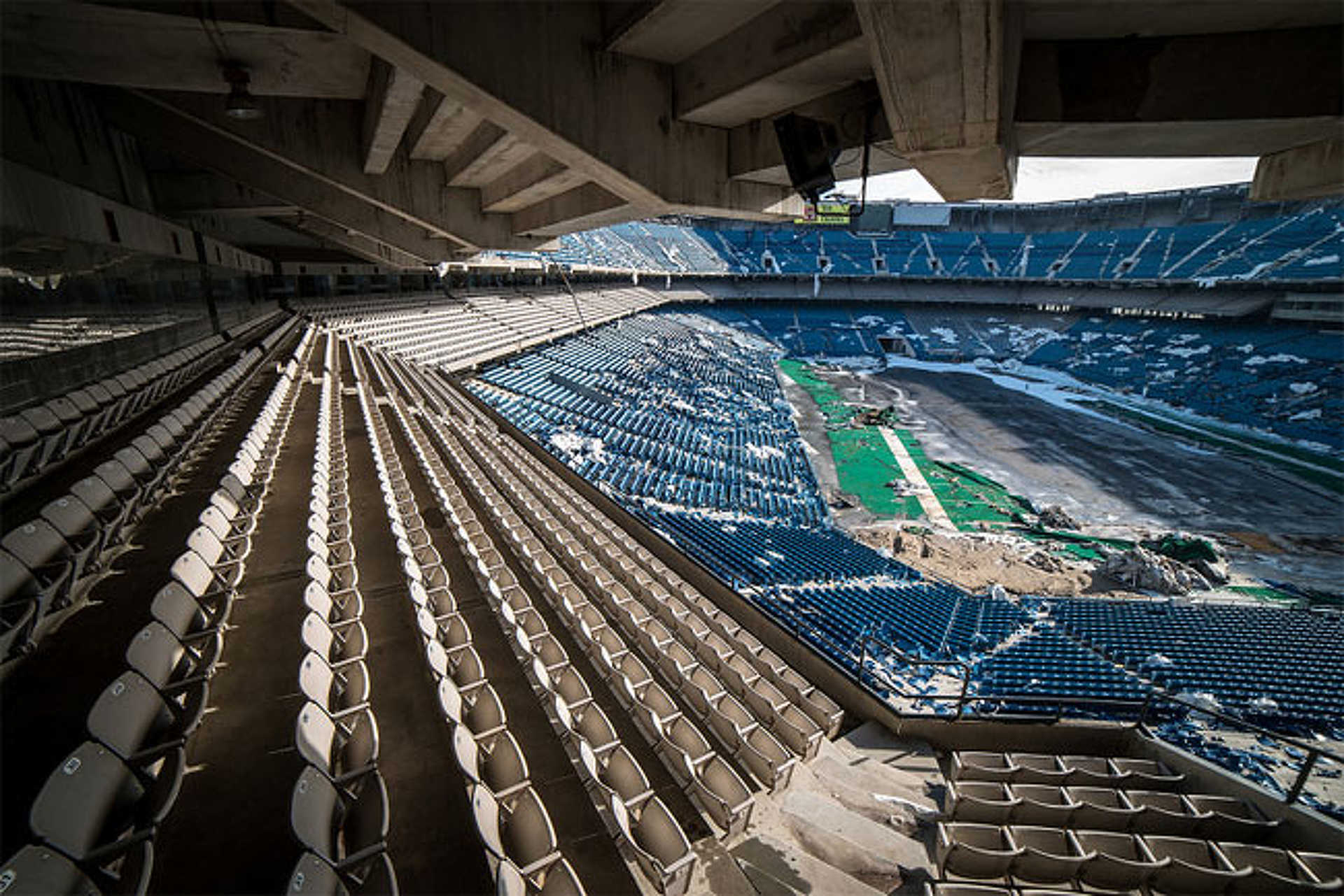 Detroit ékköve a Silverdome stadion