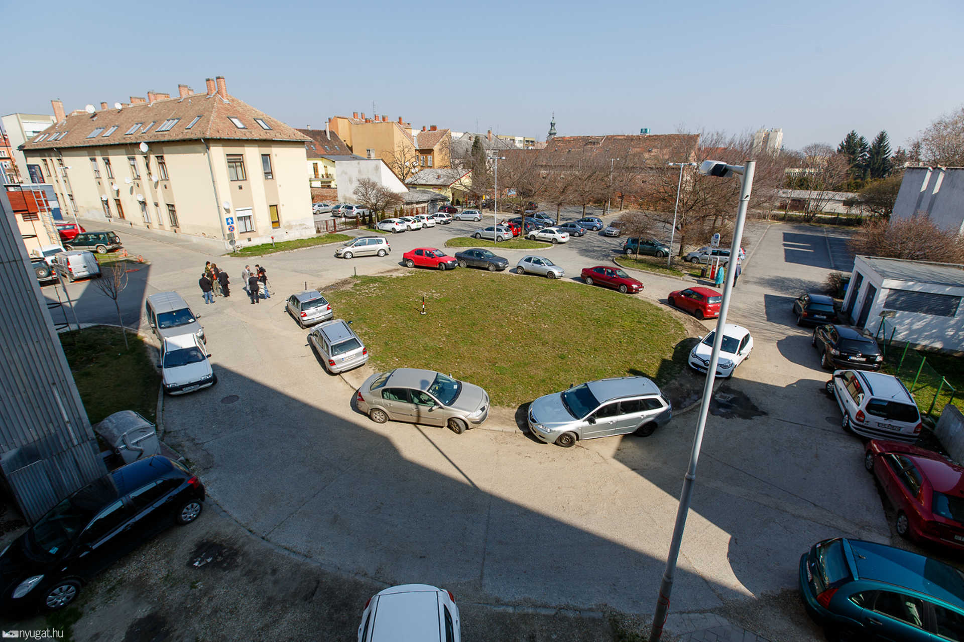 Sajtótájékoztató parkolófelújításról