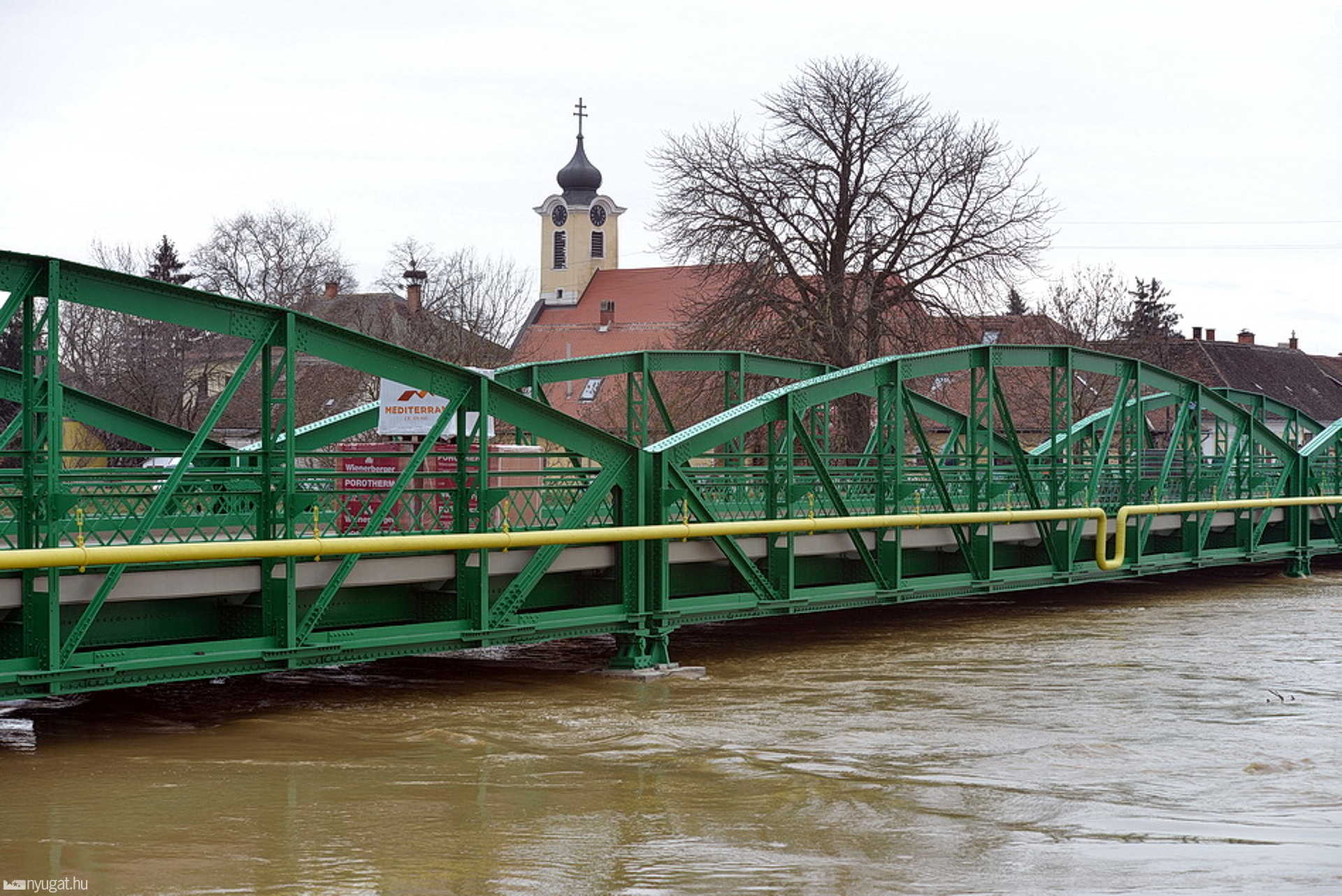 Árvízhelyzet Körmenden - 2013.02.27.