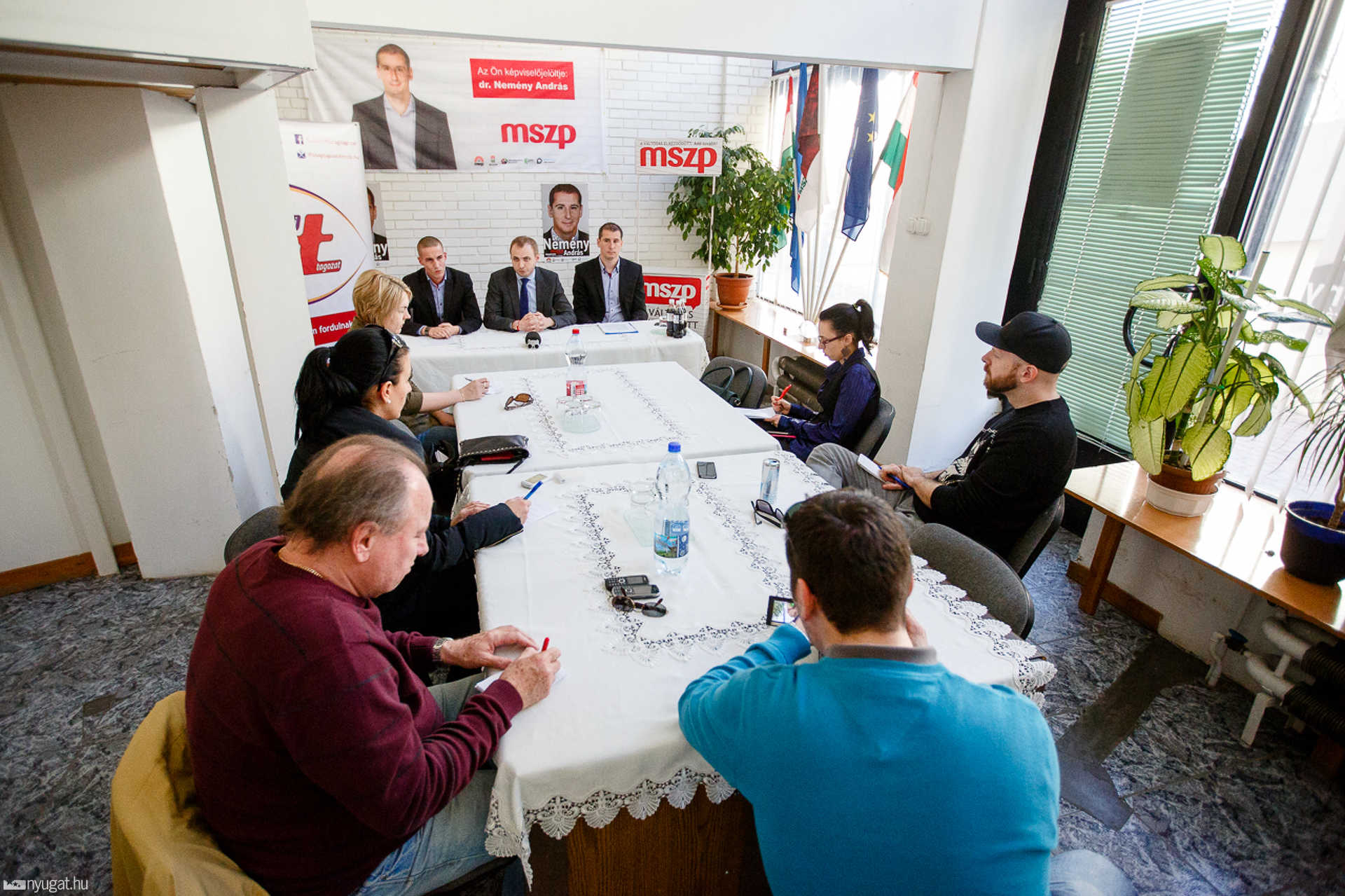 MSZP sajtótájékoztató