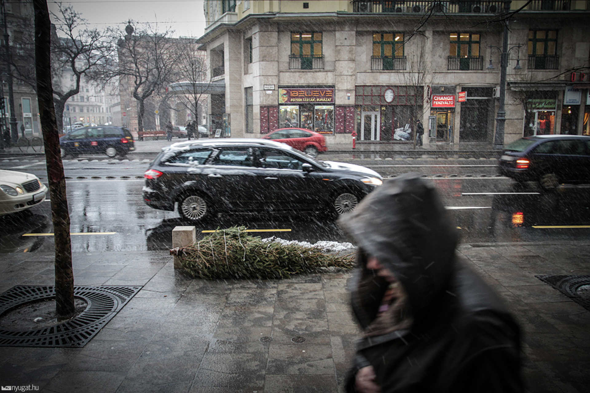 Havazás Budapesten január 18-án