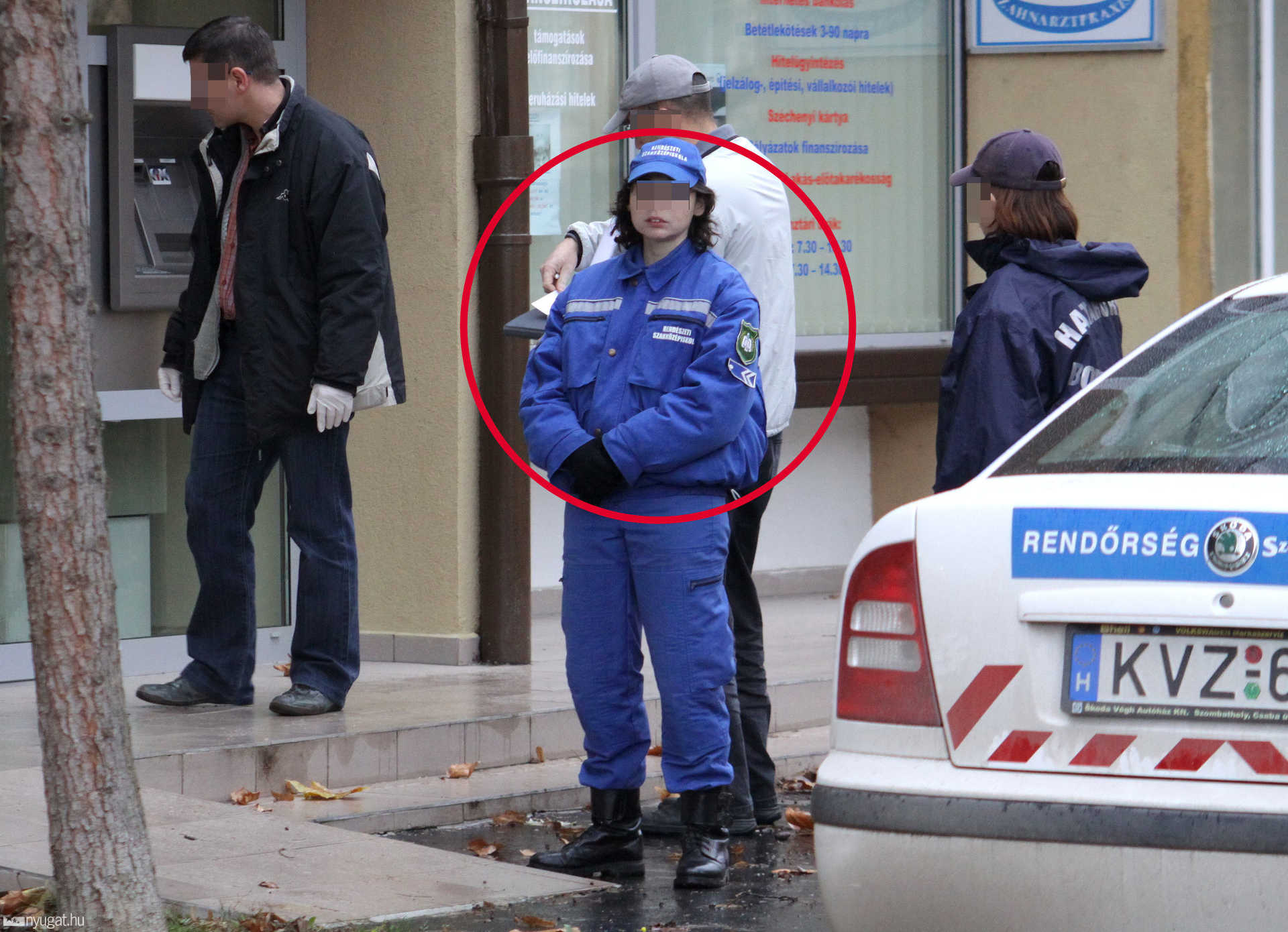 A helyszínt is biztosította K.E., a rabló társa