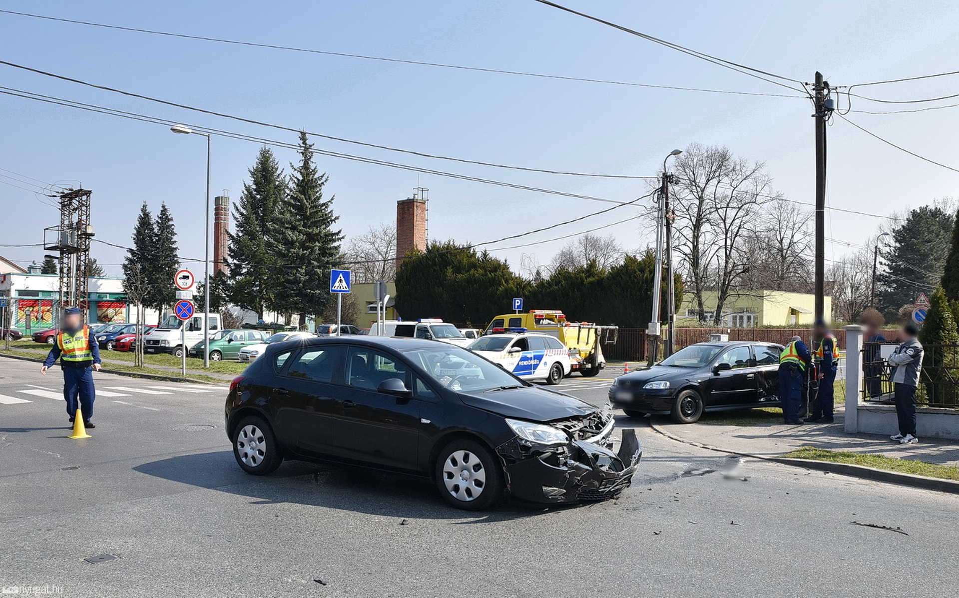 Újabb baleset a Maros - Öntő utcák kereszteződésében, Szombathelyen