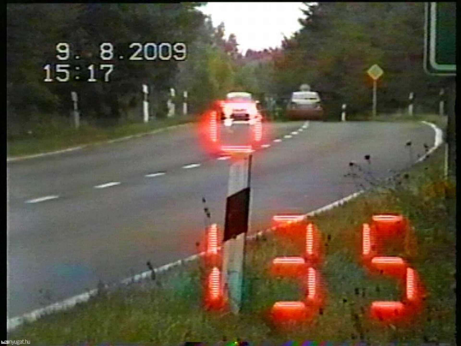 135 km/h-val a 84-esen