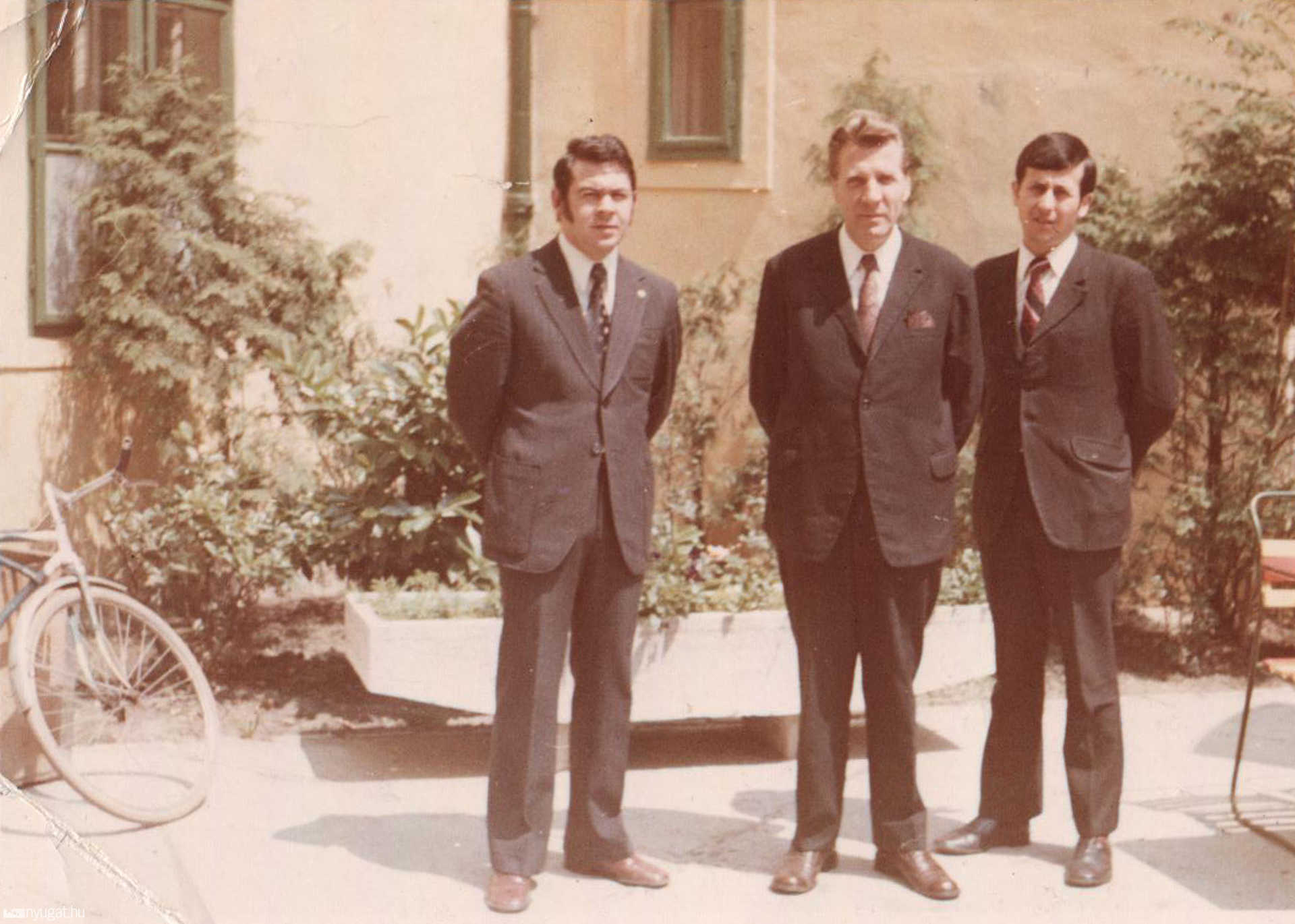 1972. Pannónia: Horváth László helyettes, Lukács József üzletvezető, Fider József helyettes