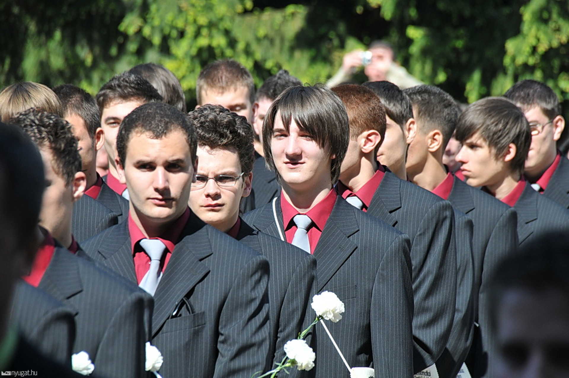 Ballagás a Gépipari, Informatikai, Műszaki Szakközépiskolában, Szombathelyen - 2010.
